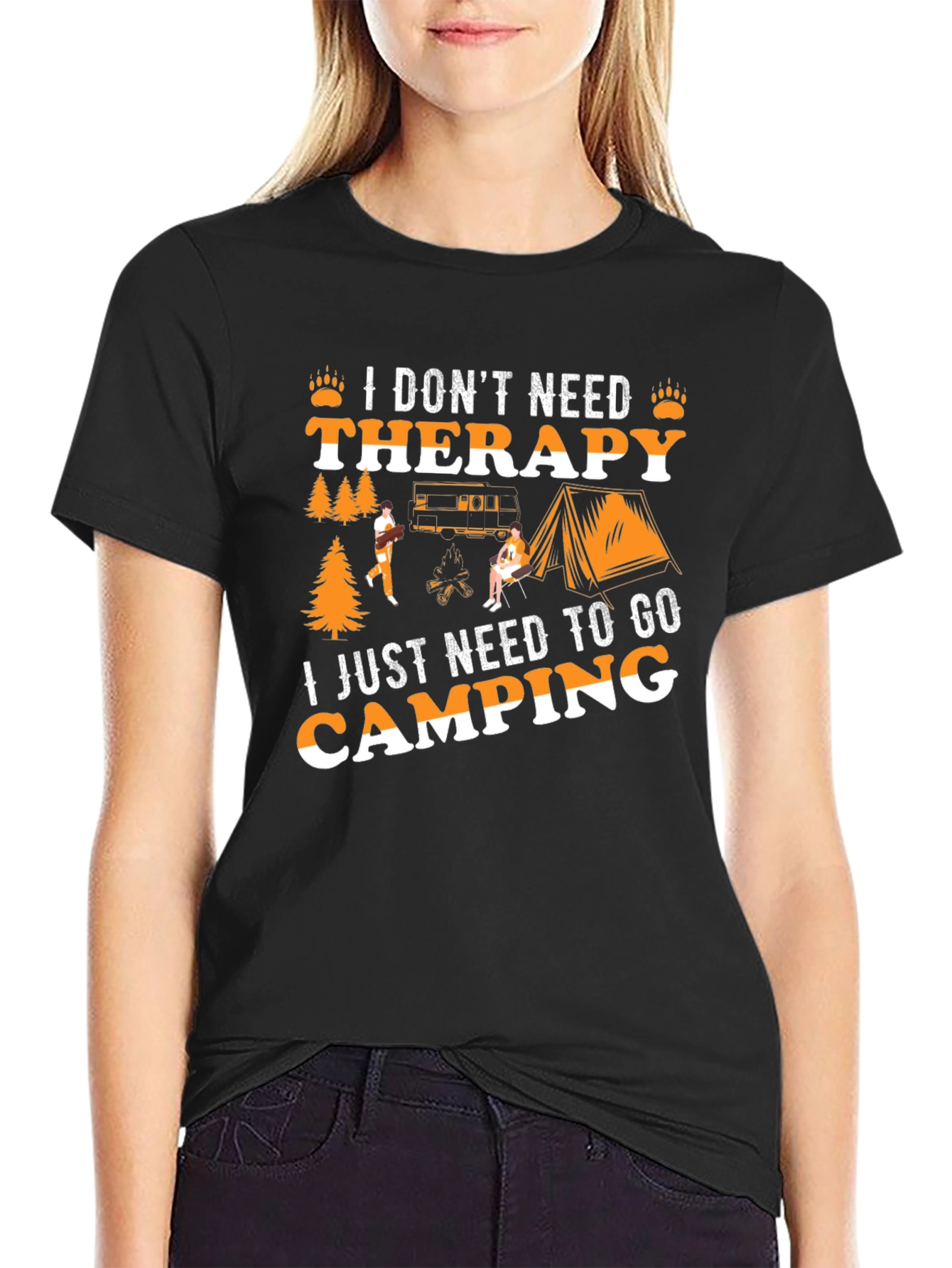 Camping Therapy T-Shirt
