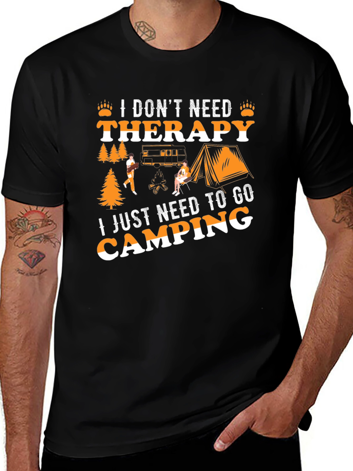 Camping Therapy T-Shirt