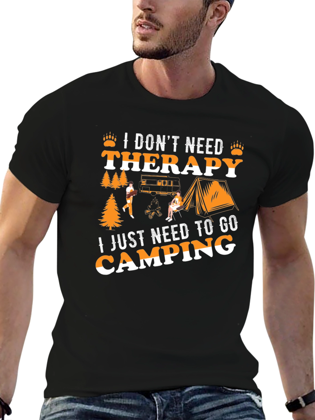 Camping Therapy T-Shirt