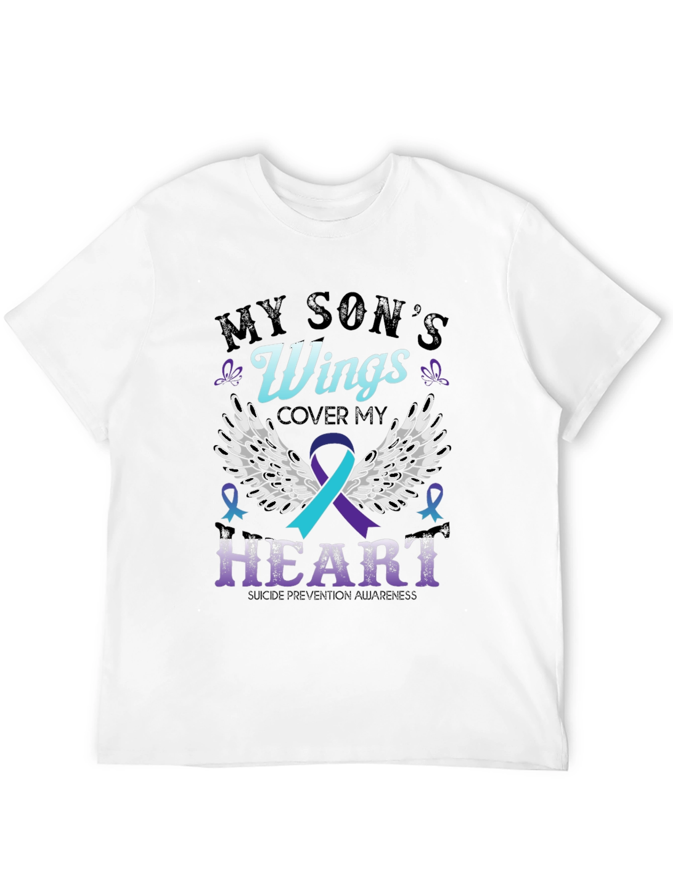 My Sons Wings Suicide Prevention Awareness T-Shirt