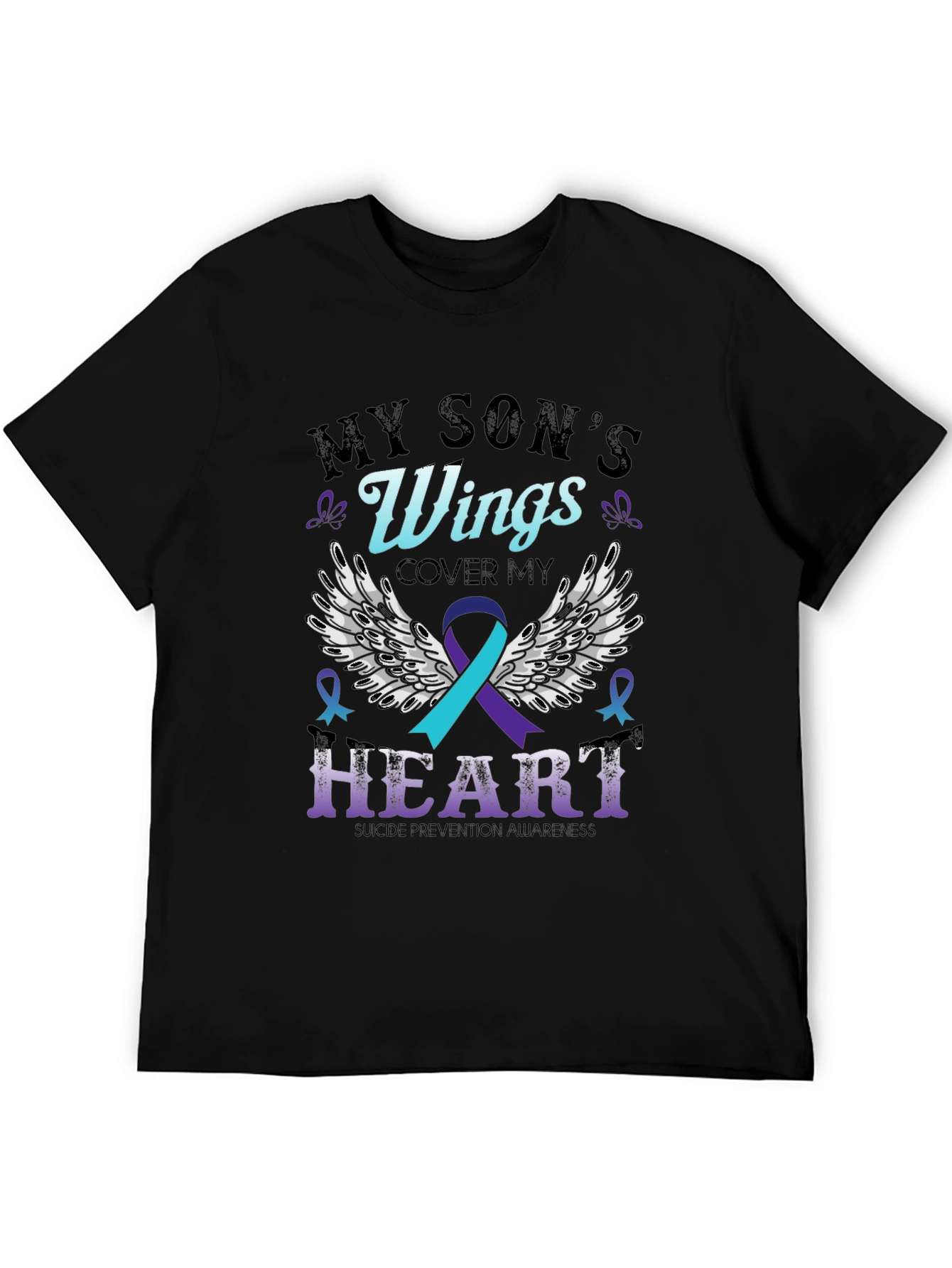 My Sons Wings Suicide Prevention Awareness T-Shirt