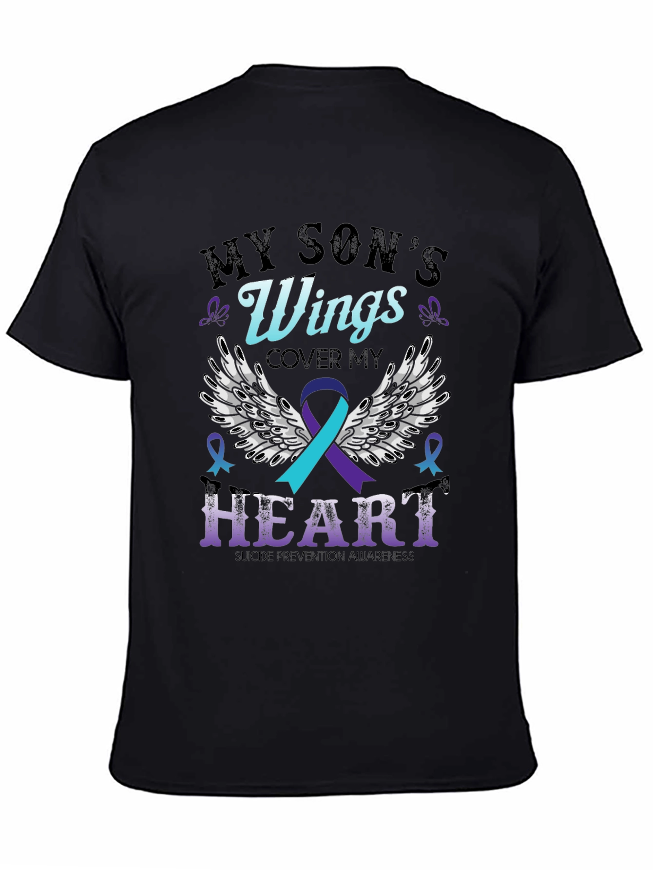 My Sons Wings Suicide Prevention Awareness T-Shirt