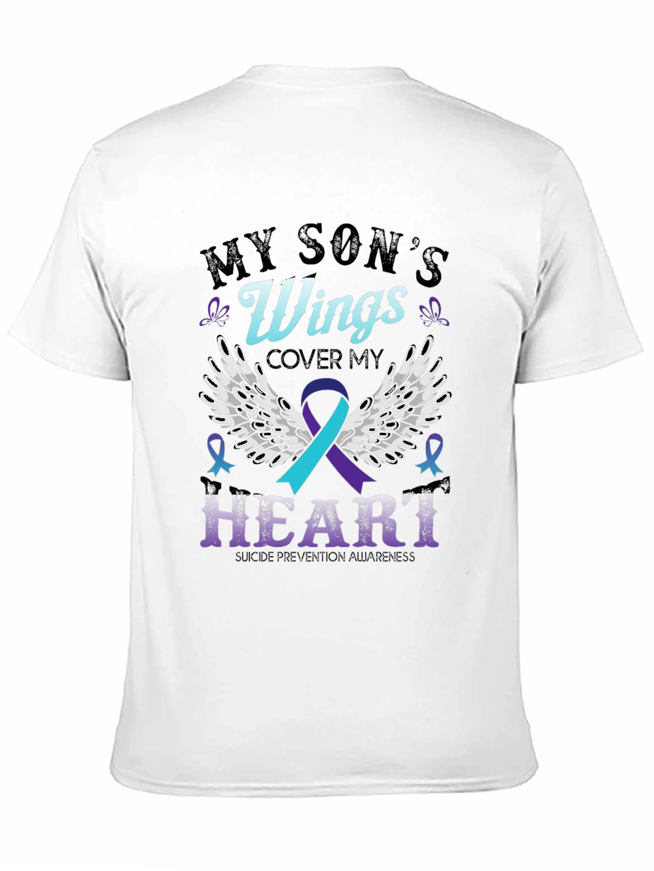 My Sons Wings Suicide Prevention Awareness T-Shirt