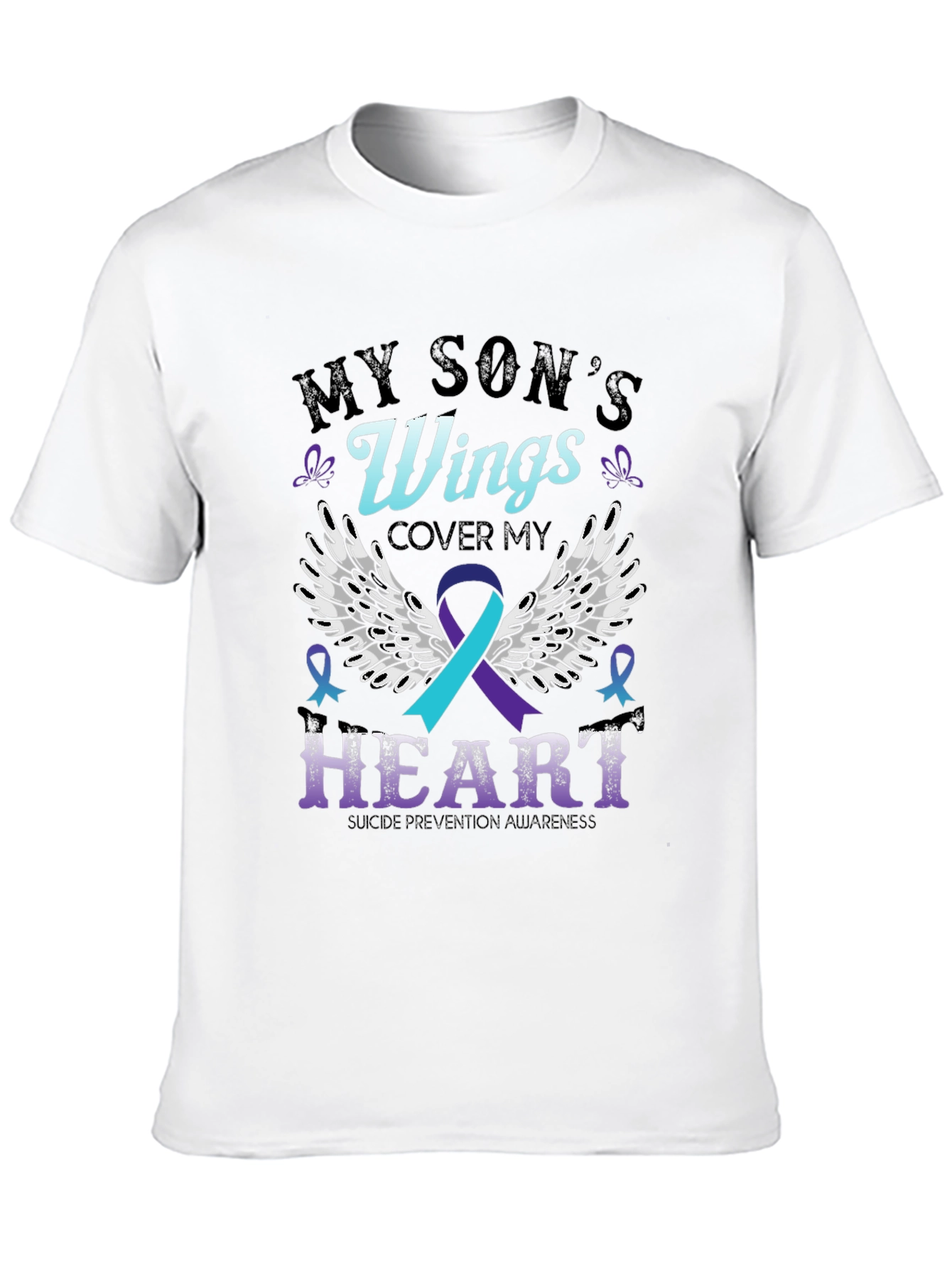 My Sons Wings Suicide Prevention Awareness T-Shirt