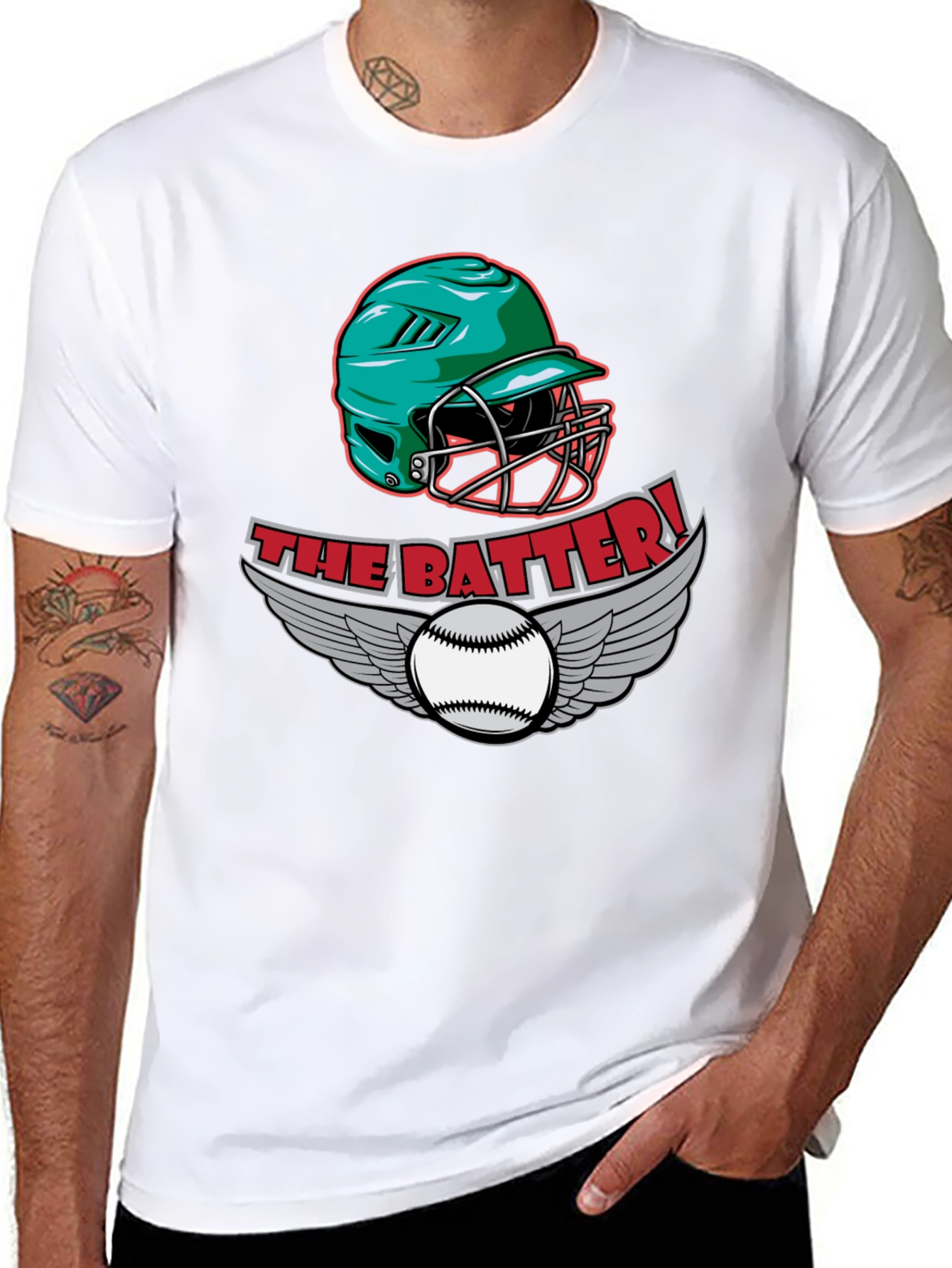 The Batter! Baseball Graphic Tee