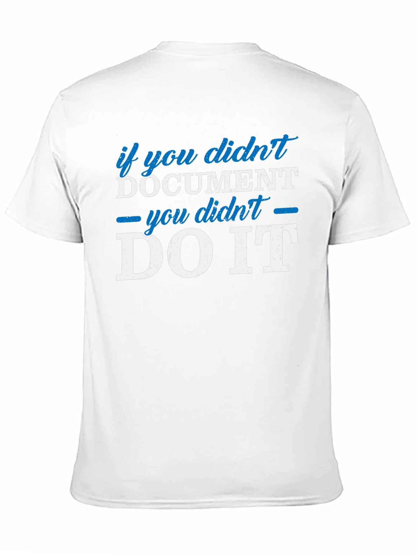 Document It T-Shirt - Funny Coder Gift