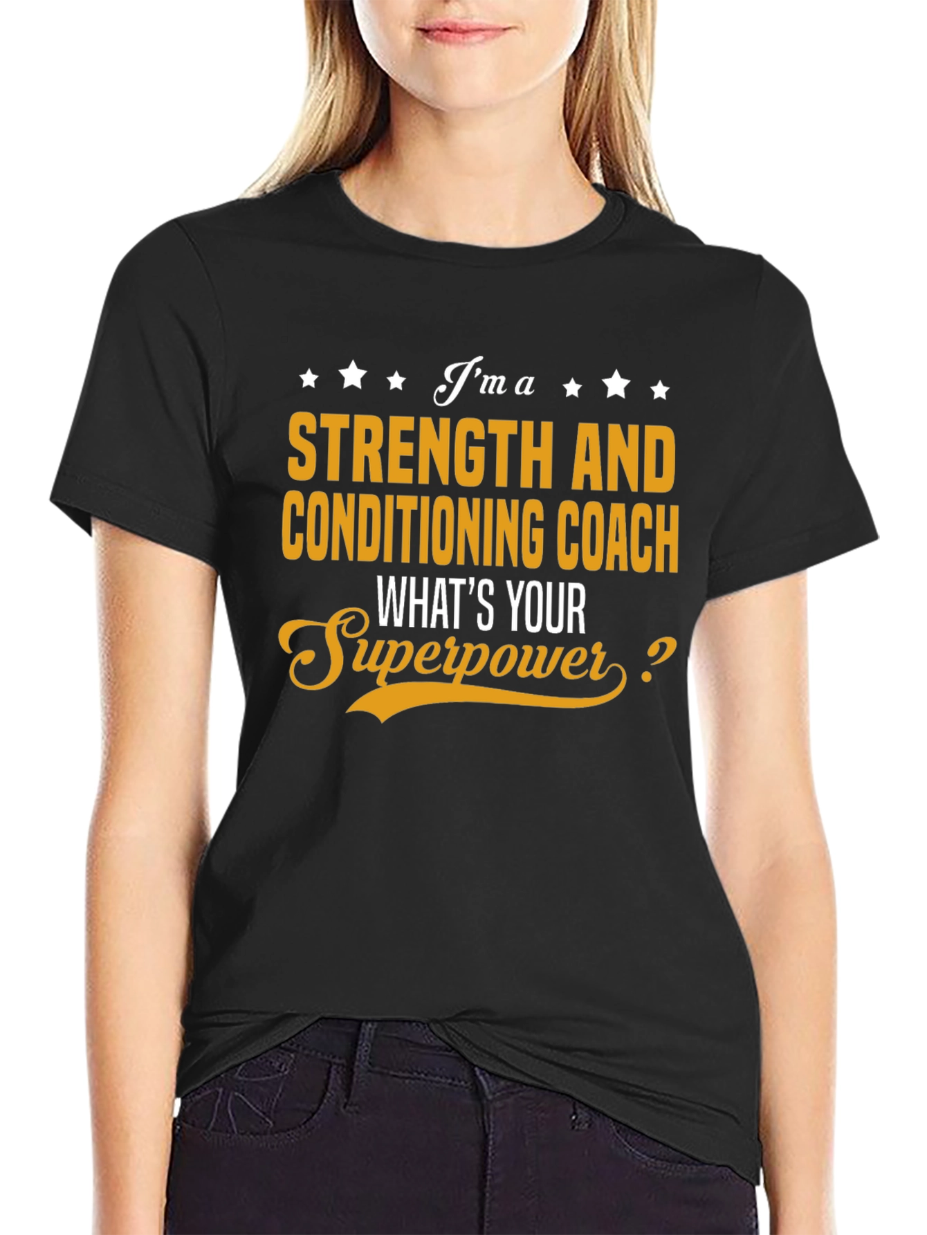 Strength and Conditioning Coach Superpower T-Shirt