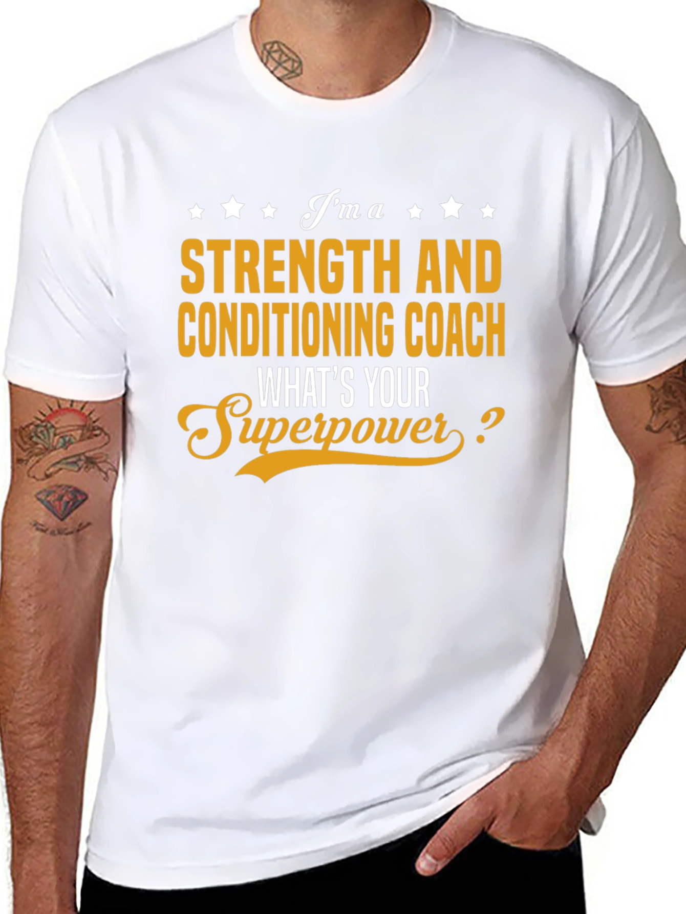 Strength and Conditioning Coach Superpower T-Shirt