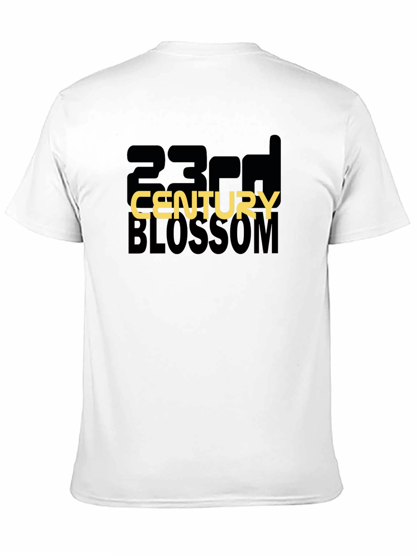 23rd Century Blossom Graphic Tee - Modern Style