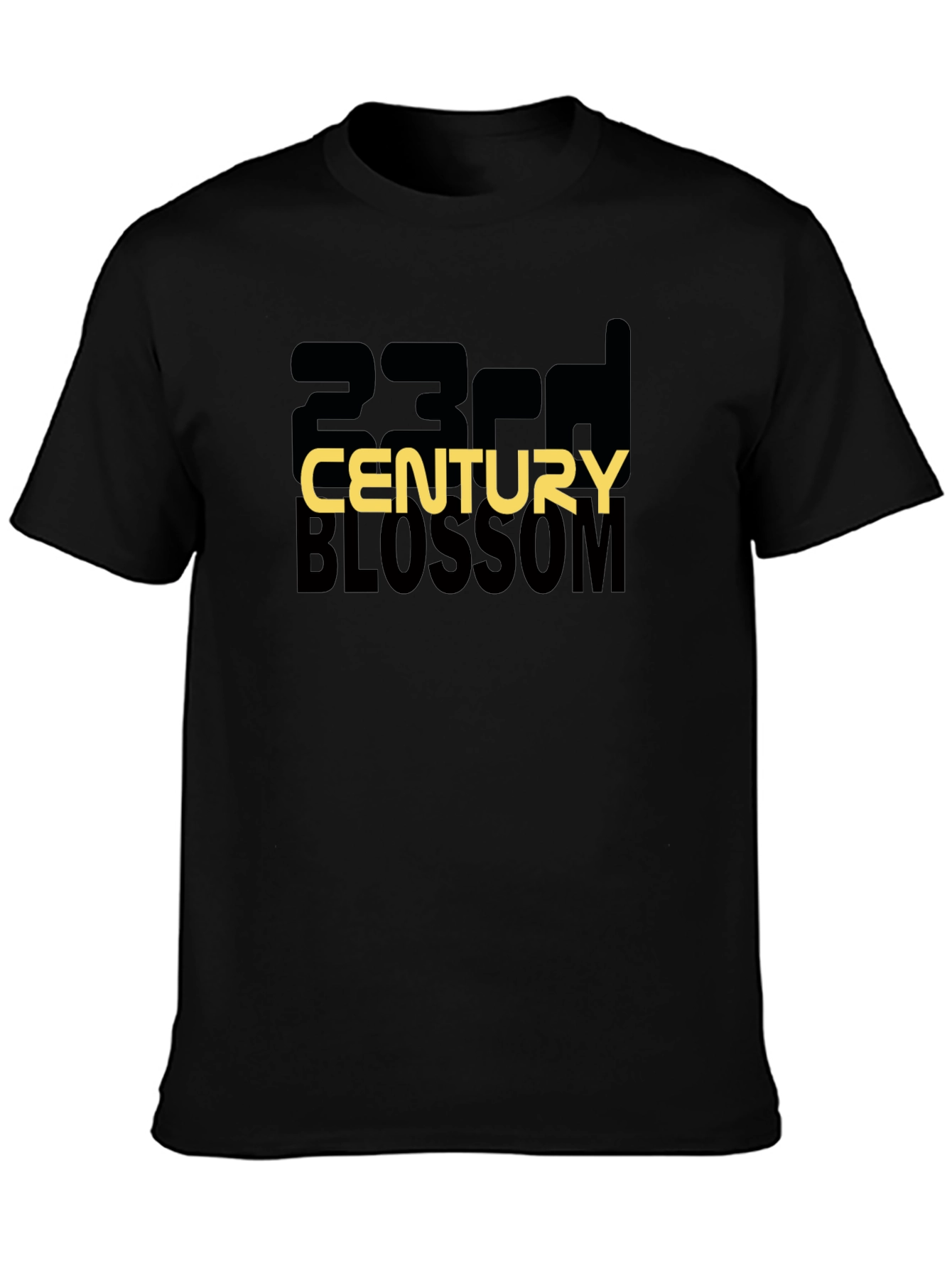 23rd Century Blossom Graphic Tee - Modern Style