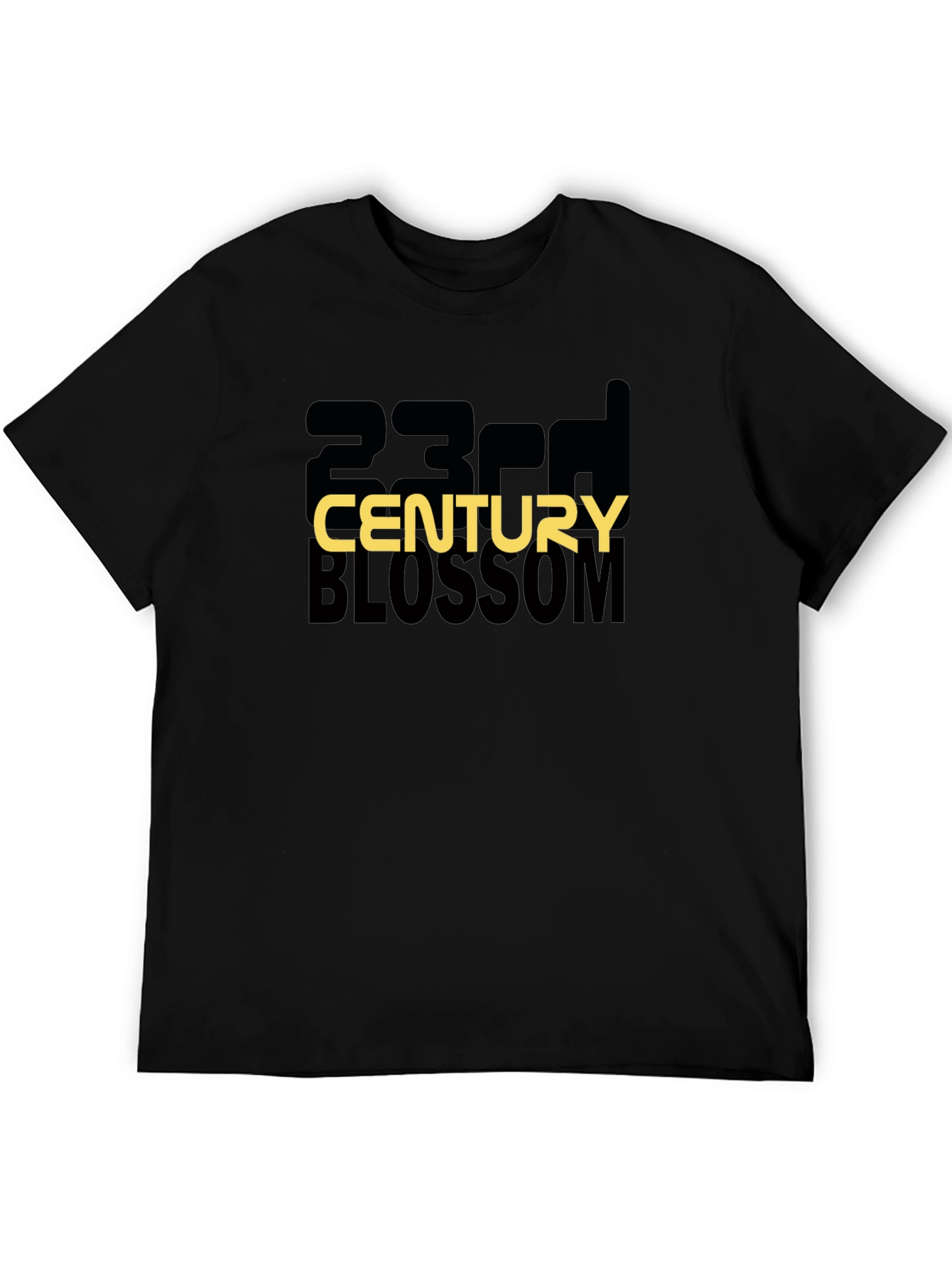 23rd Century Blossom Graphic Tee - Modern Style