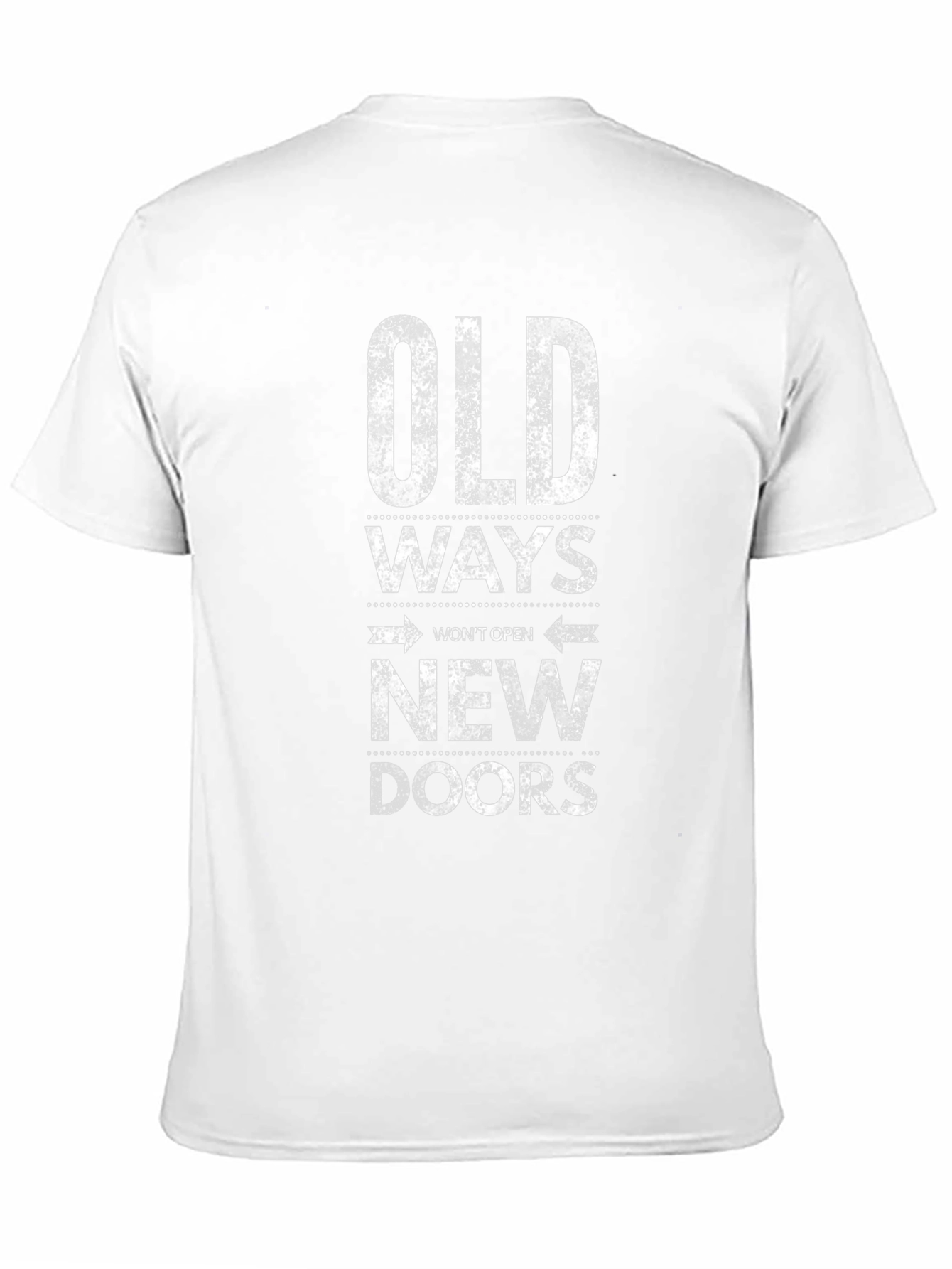 Old Ways New Doors Graphic T-Shirt - Black