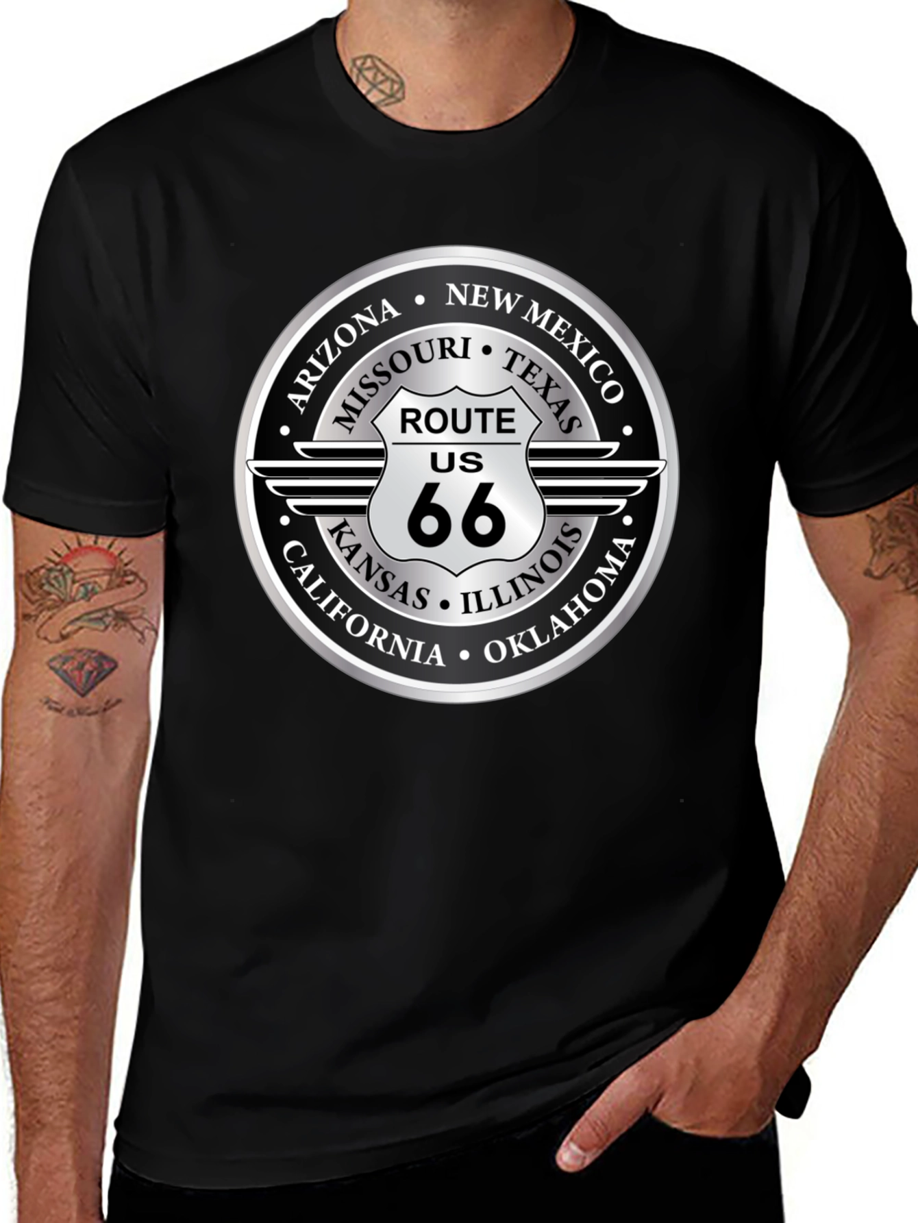 Route 66 States T-Shirt
