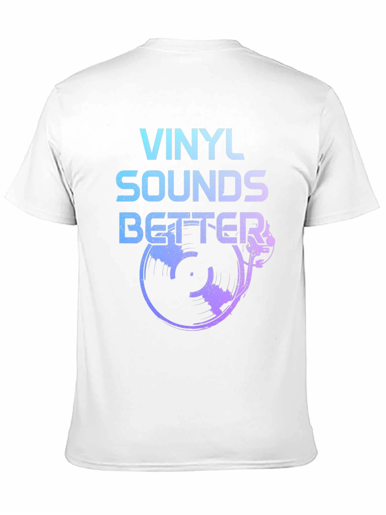Vinyl Sounds Better Black T-Shirt