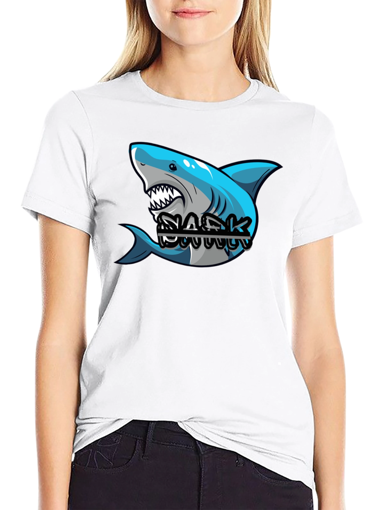 Shark Daddy Graphic Tee - Casual Style