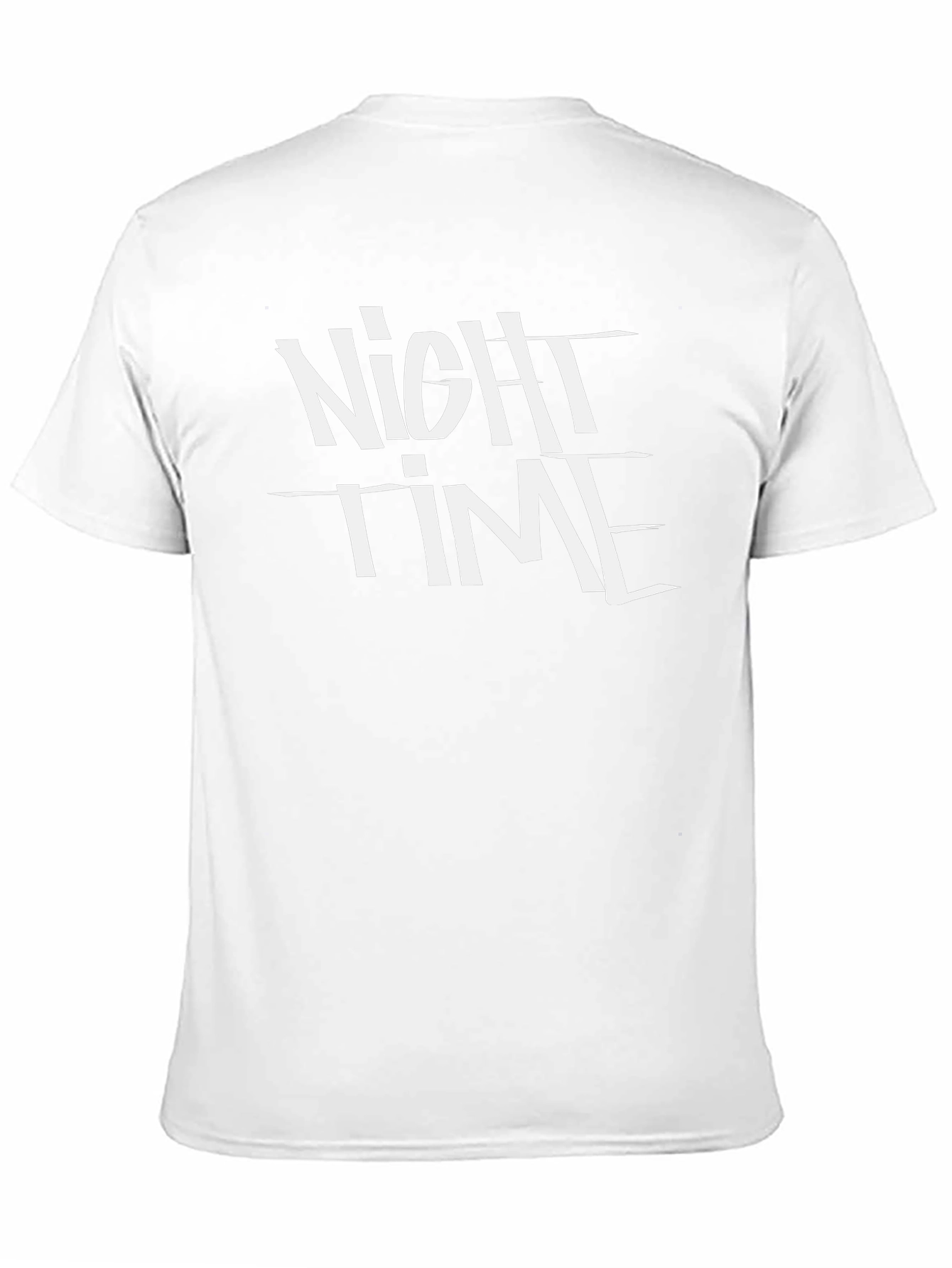 Night Time Black Graphic Tee
