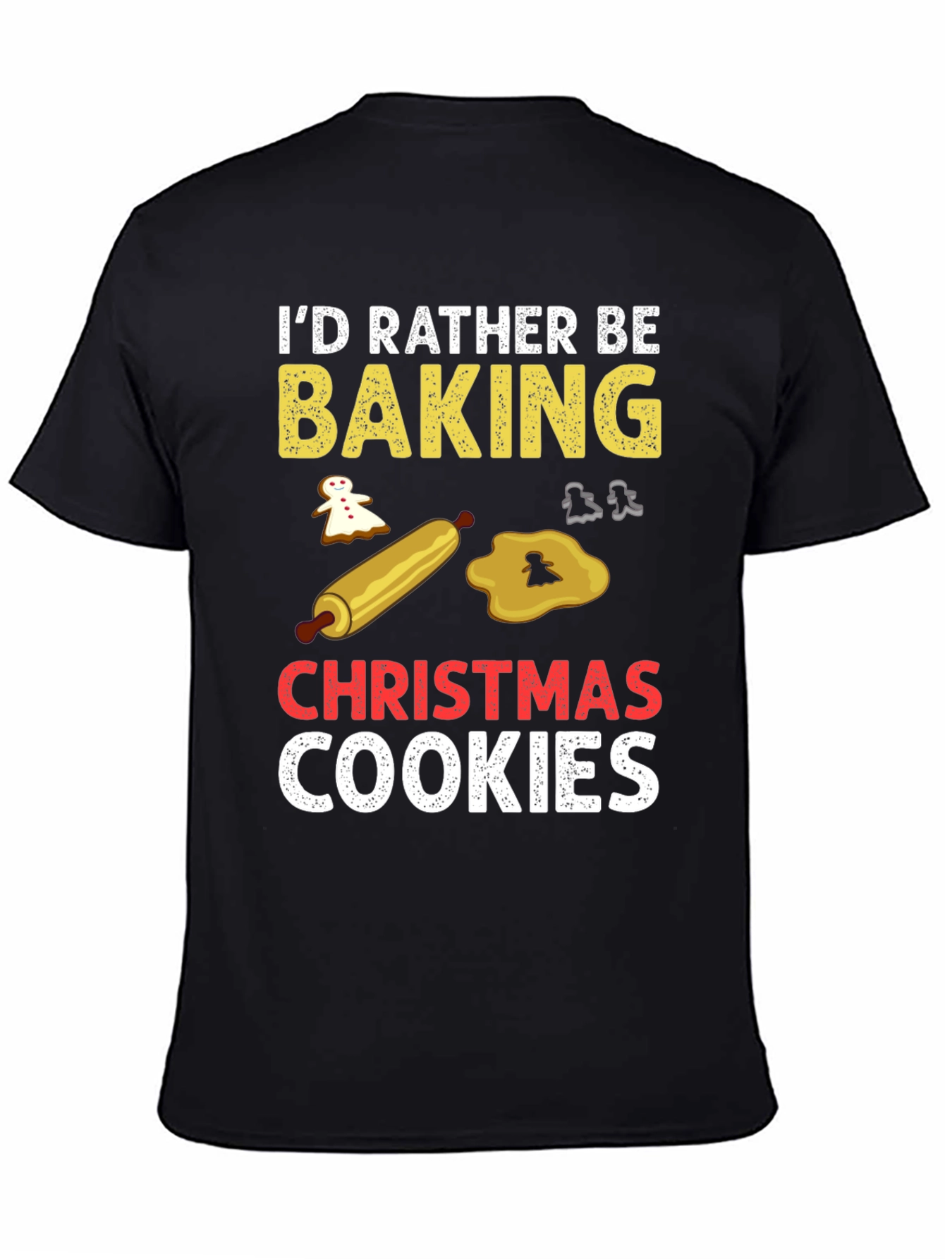 Baking Christmas Cookies Graphic Tee