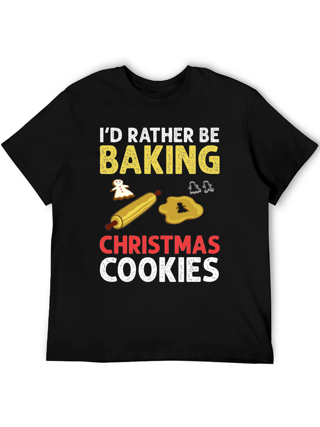 Baking Christmas Cookies Graphic Tee