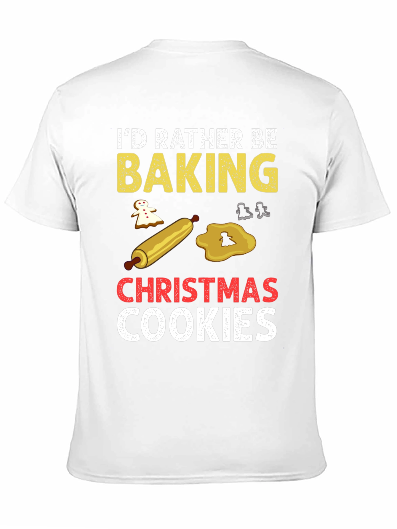 Baking Christmas Cookies Graphic Tee