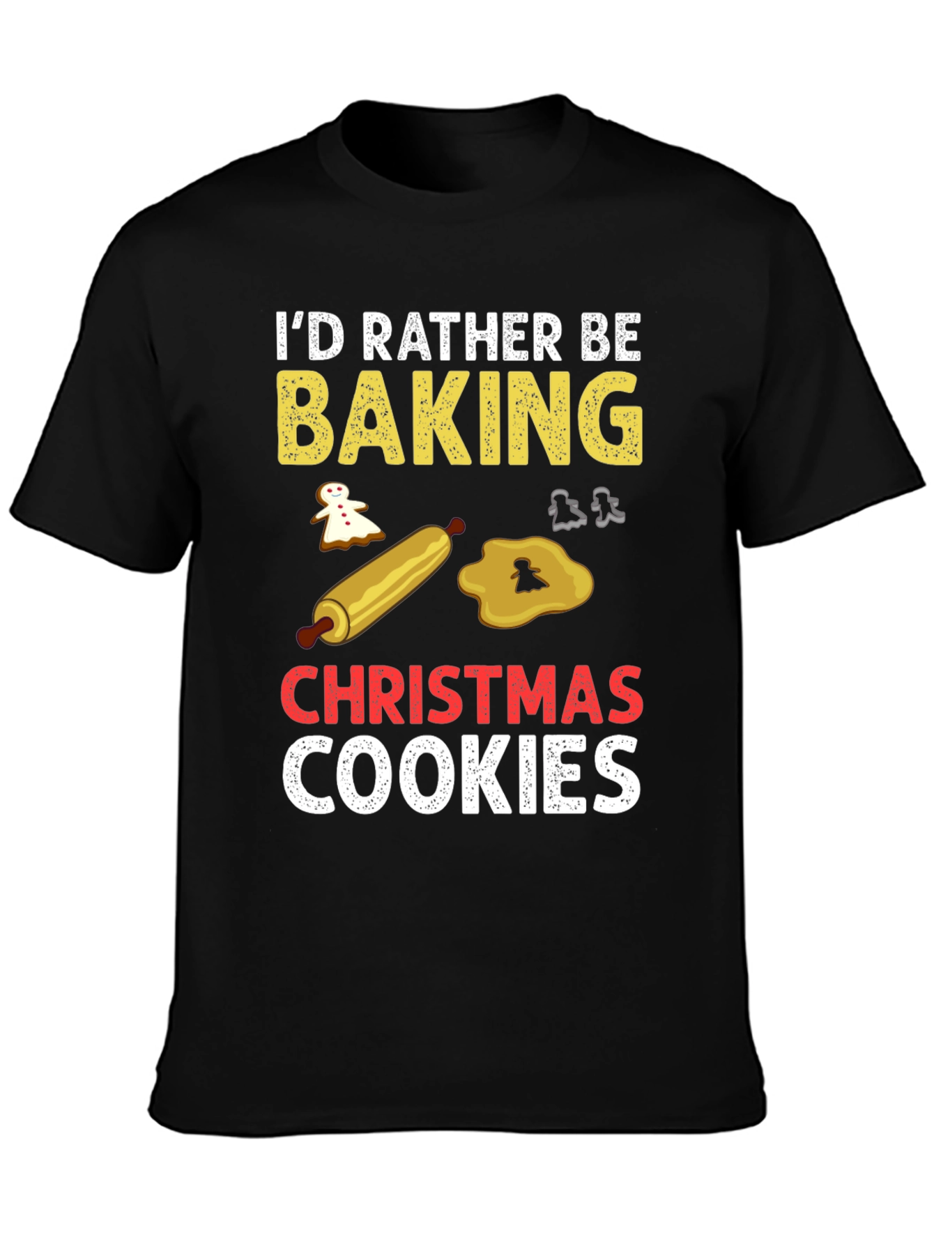 Baking Christmas Cookies Graphic Tee