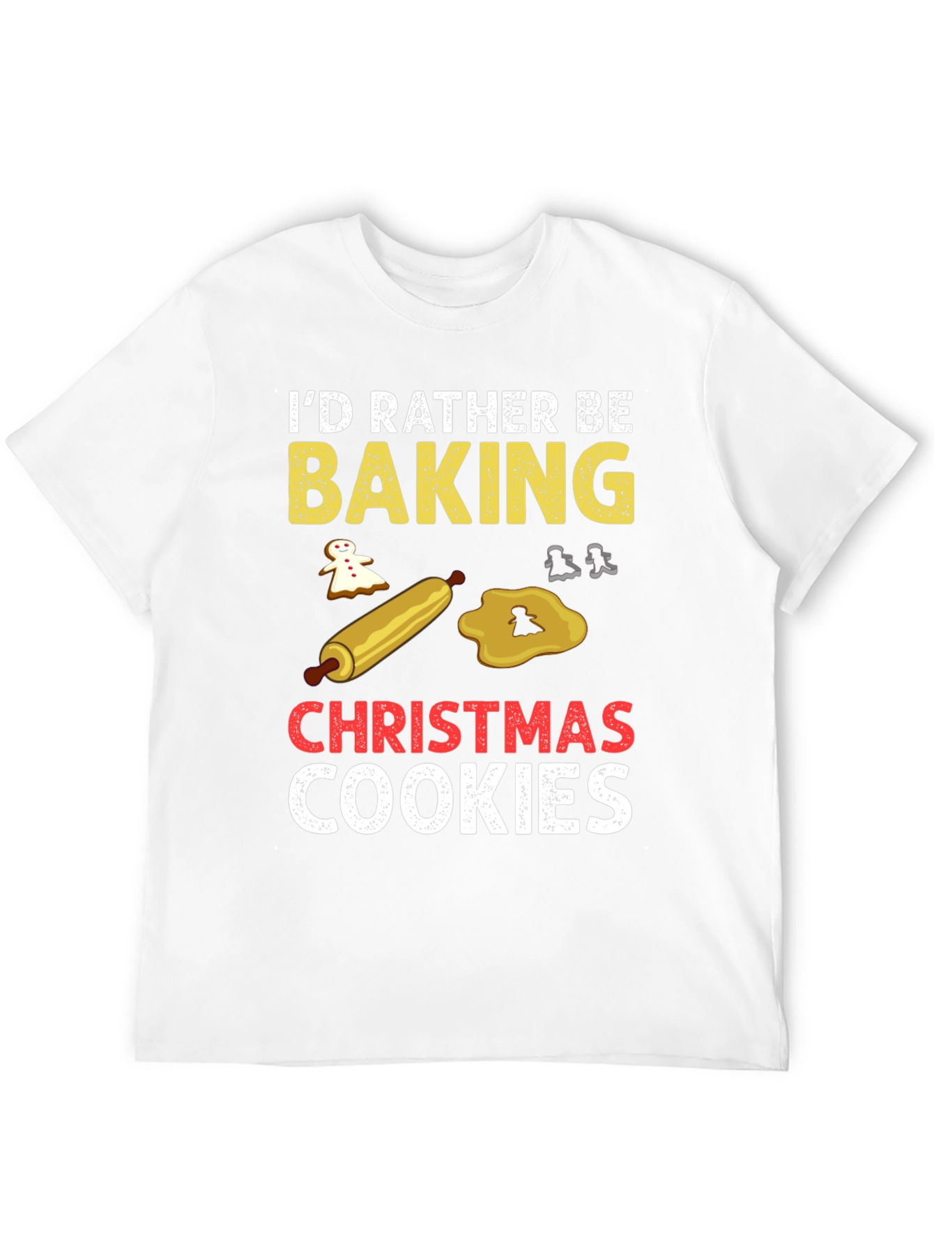 Baking Christmas Cookies Graphic Tee
