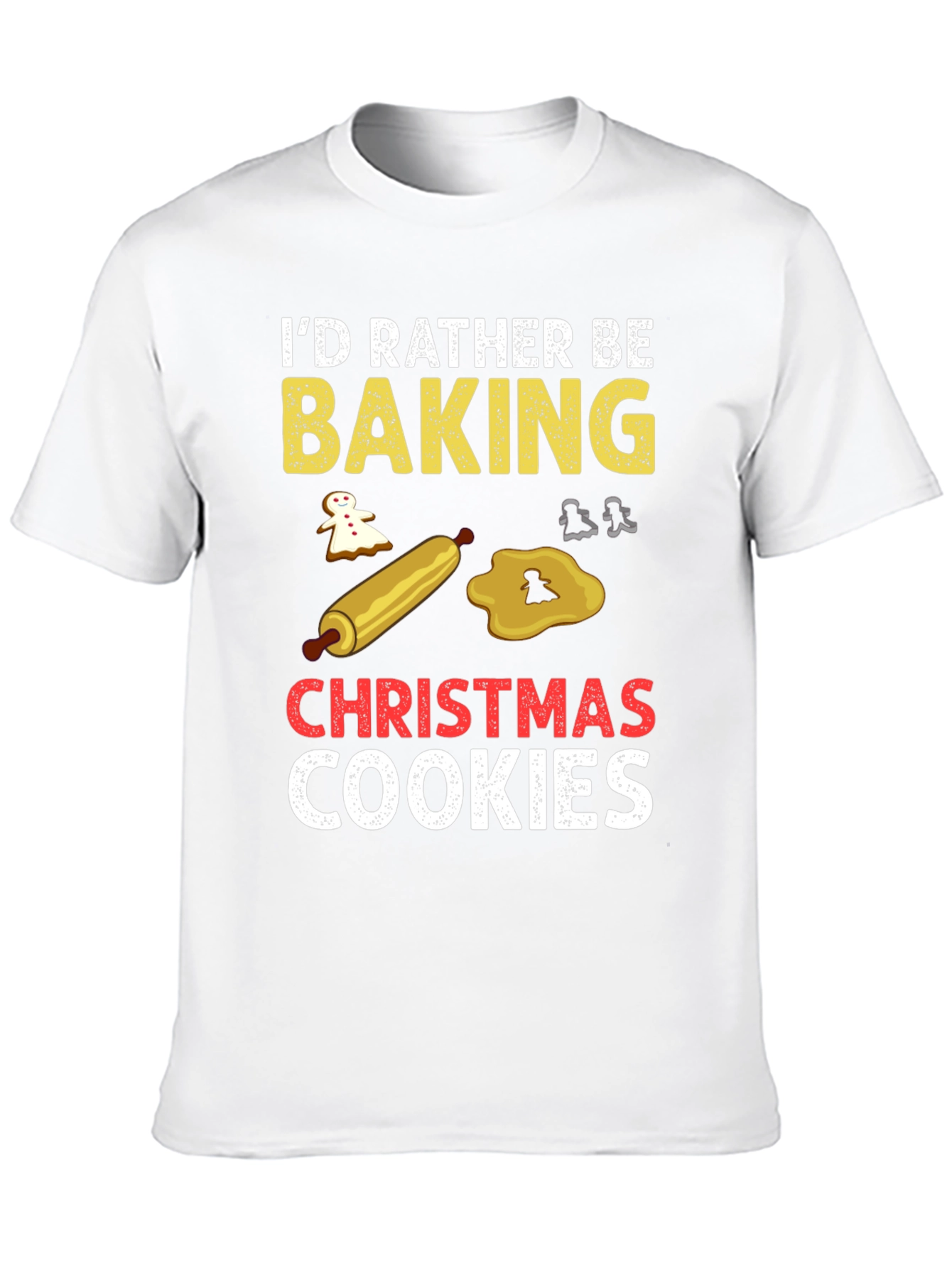 Baking Christmas Cookies Graphic Tee
