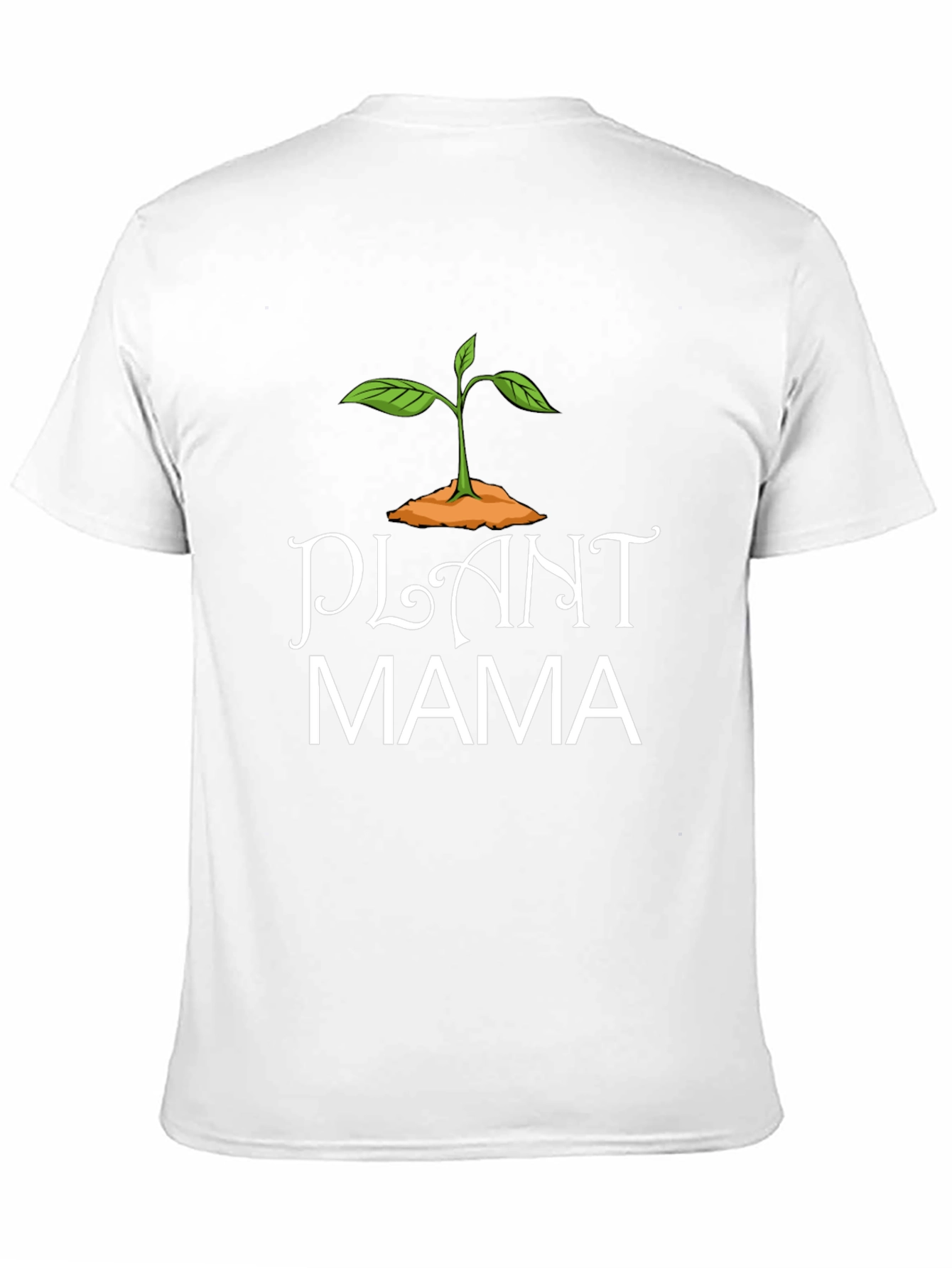 Plant Mama Graphic Tee - Black Cotton T-Shirt