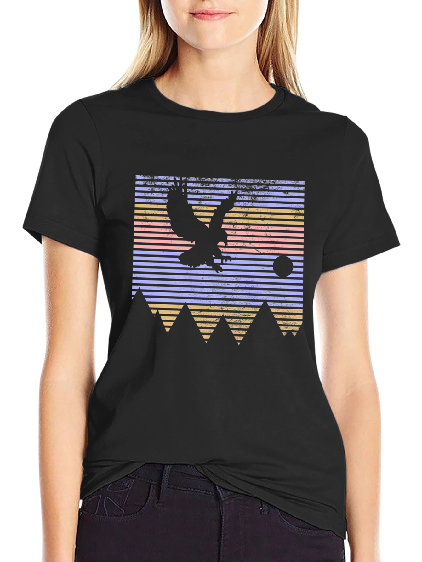 Eagle Mountain Sunset Graphic Tee