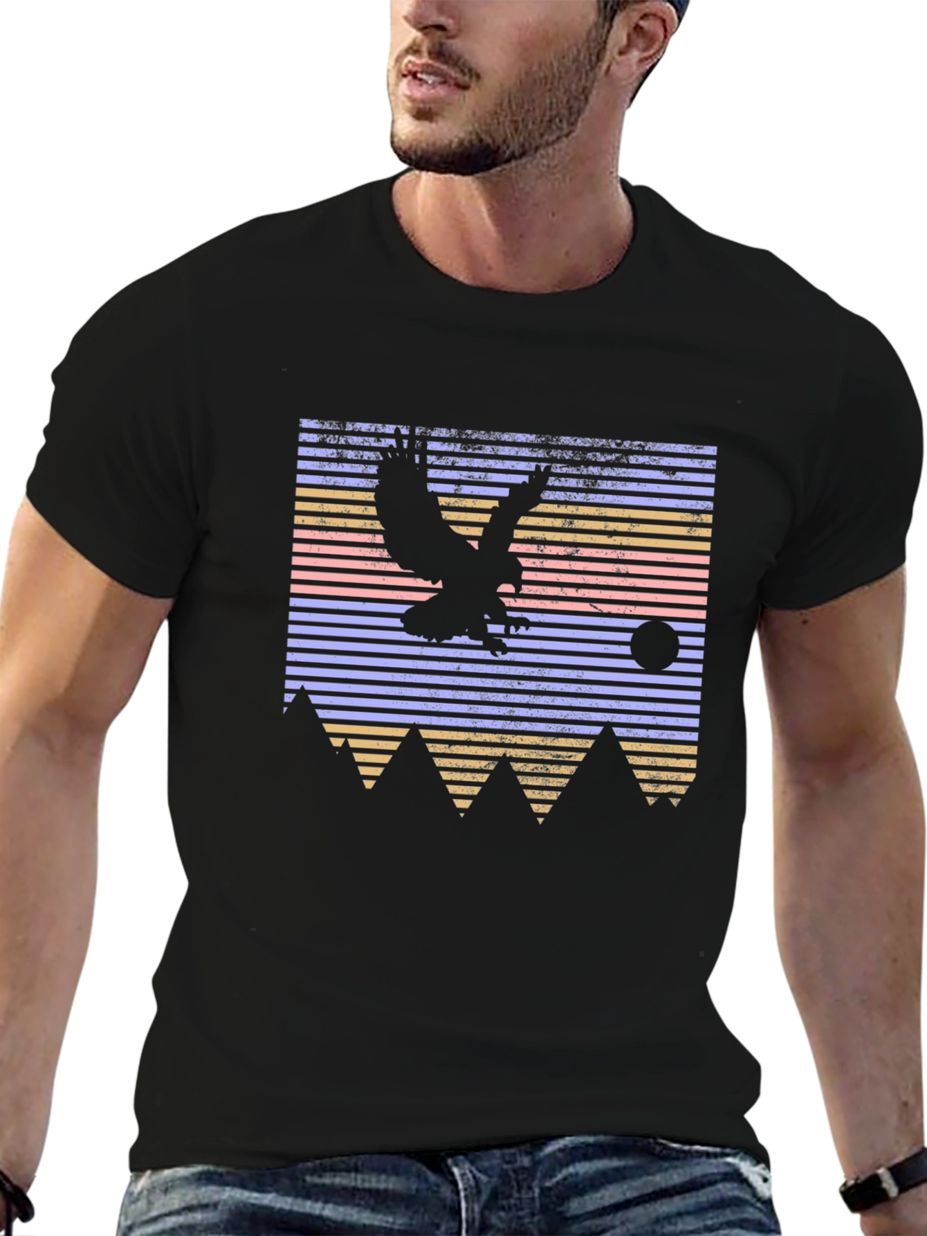 Eagle Mountain Sunset Graphic Tee