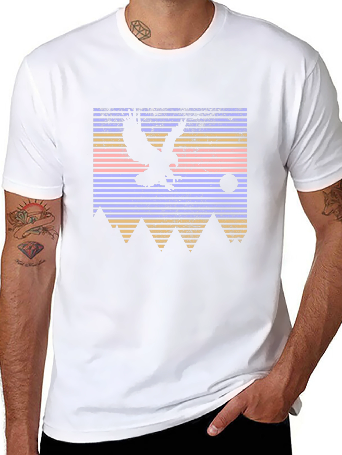 Eagle Mountain Sunset Graphic Tee