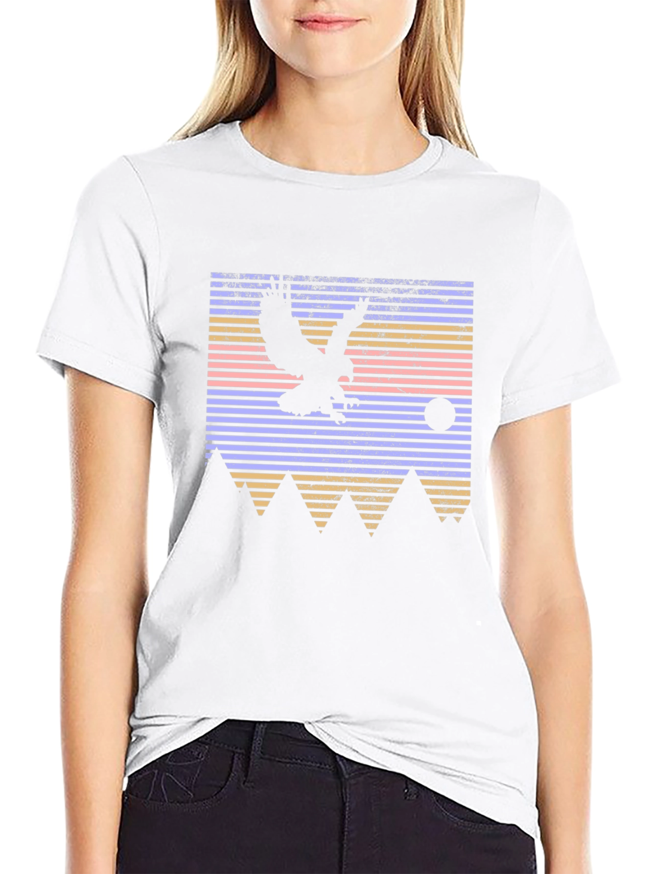 Eagle Mountain Sunset Graphic Tee