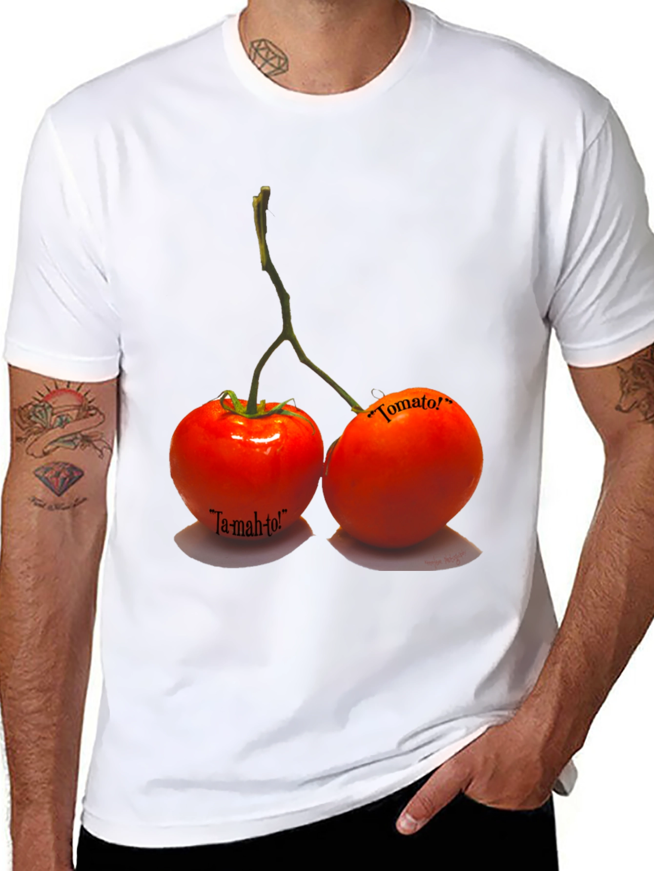 Tomato Pun T-Shirt - Ta-mah-to!