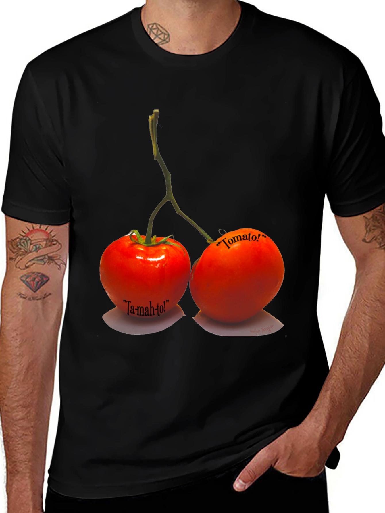 Tomato Pun T-Shirt - Ta-mah-to!