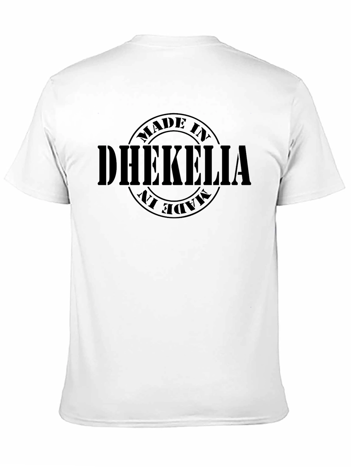 Dhekelia Made In Black T-Shirt