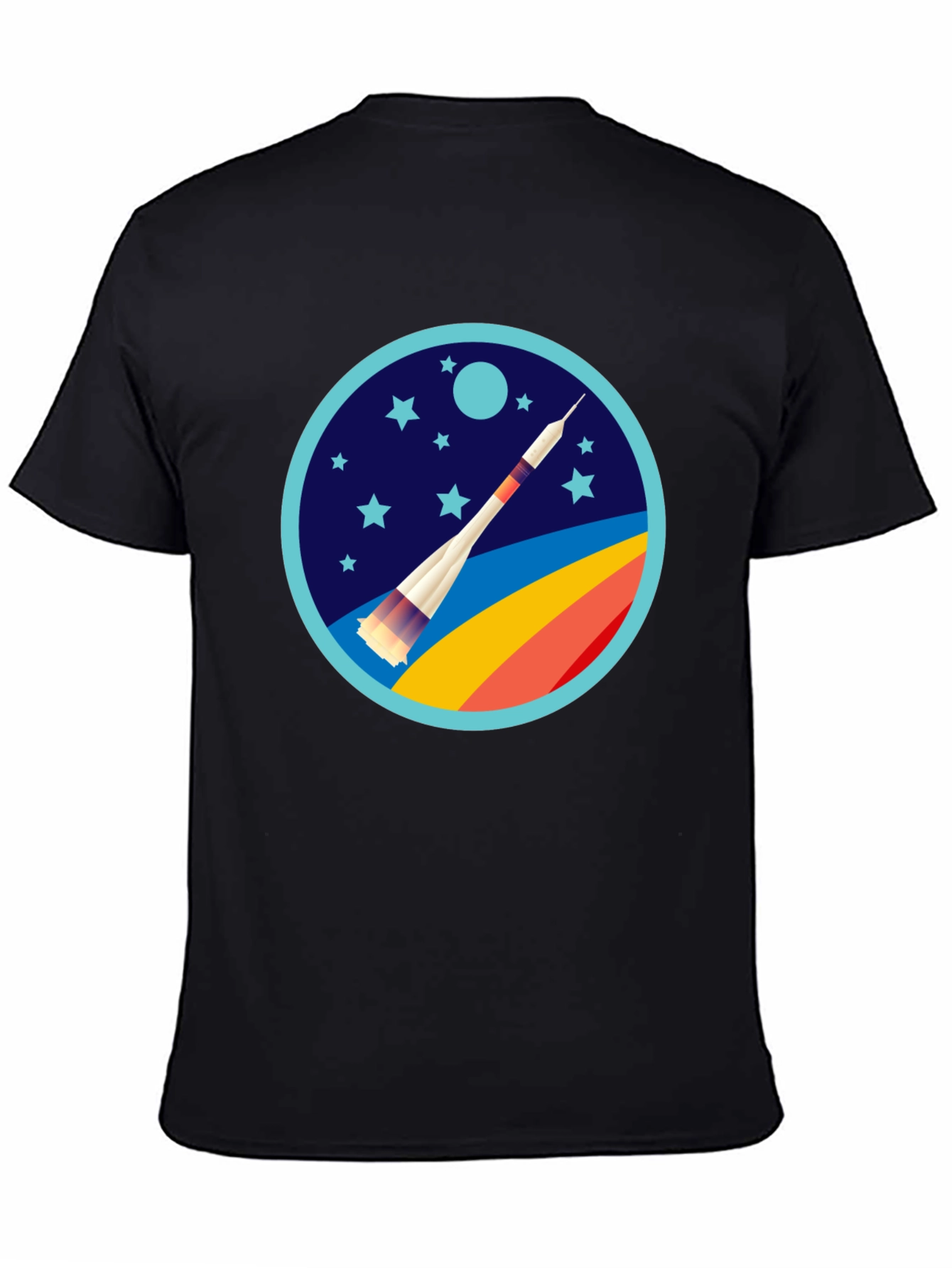 Rocket Launch Graphic Tee - Space Adventure Shirt