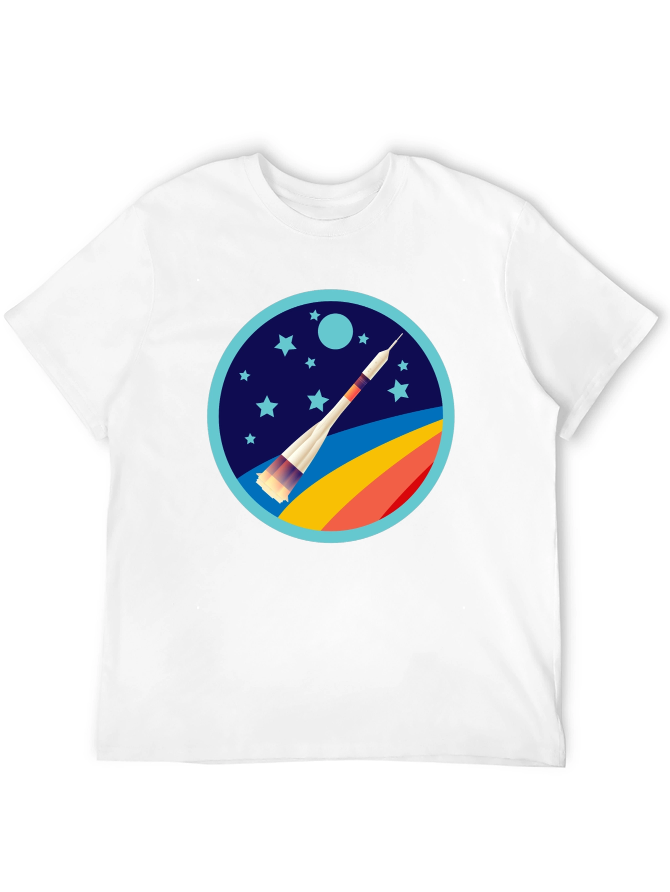 Rocket Launch Graphic Tee - Space Adventure Shirt