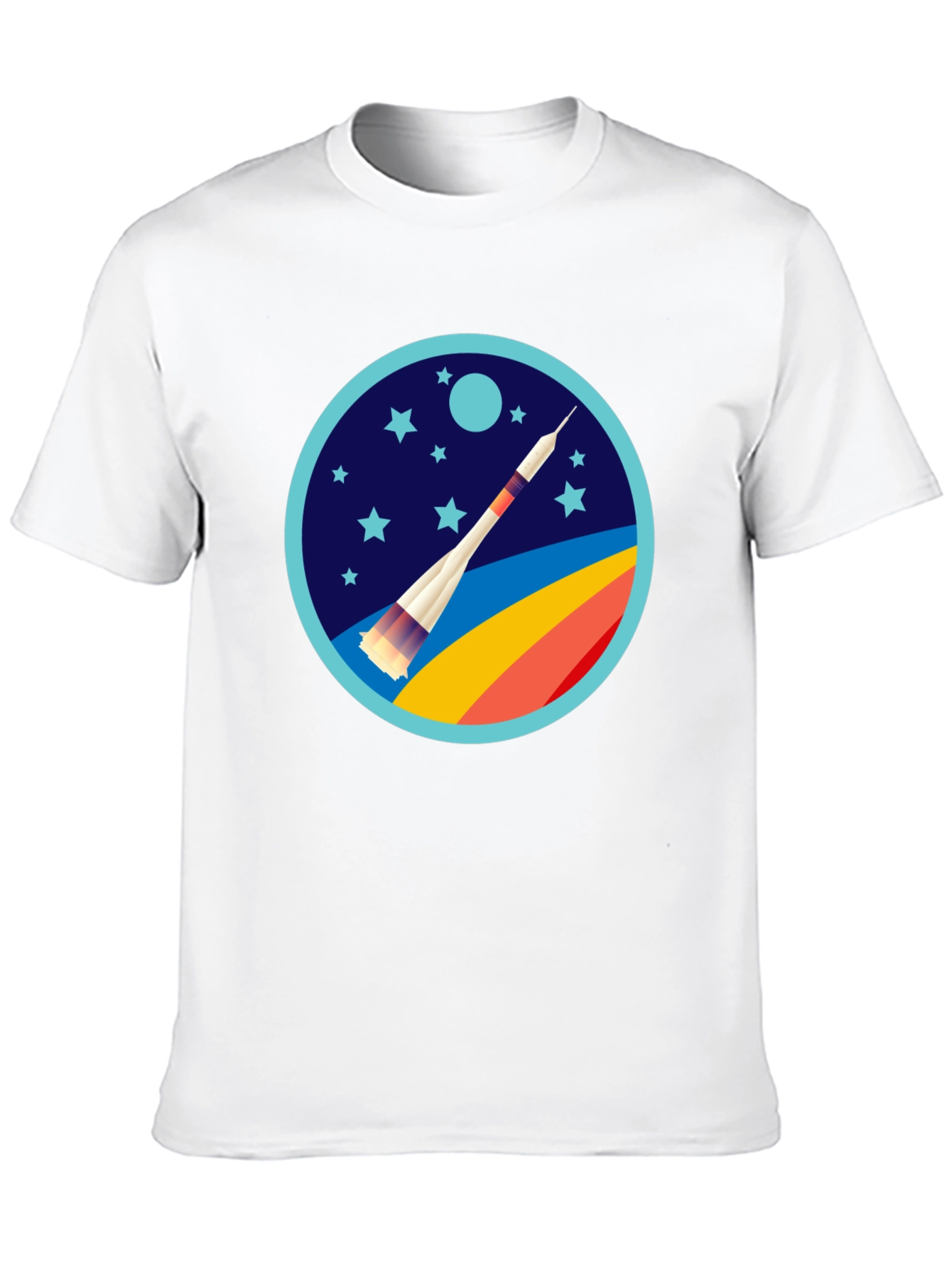 Rocket Launch Graphic Tee - Space Adventure Shirt