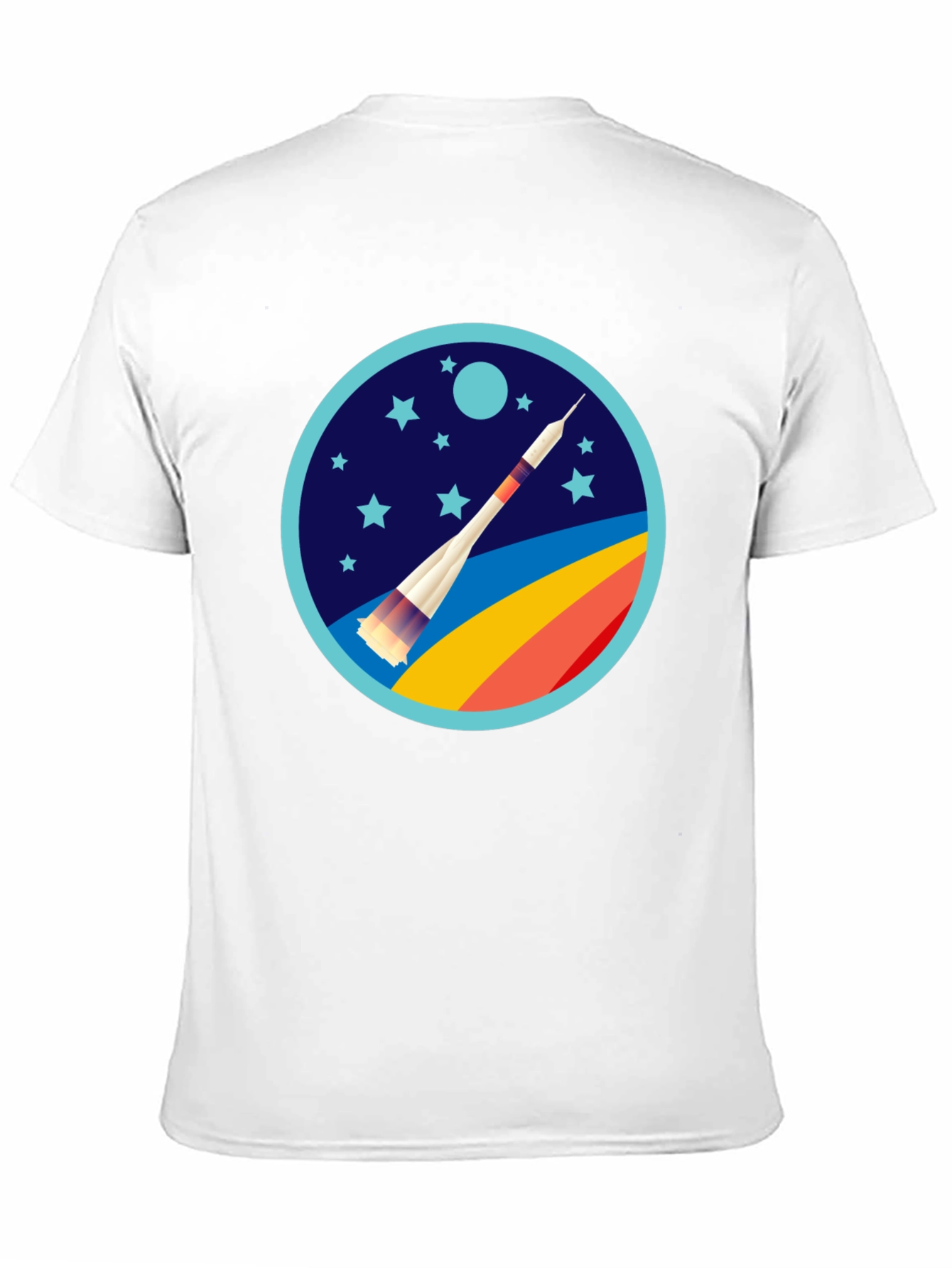 Rocket Launch Graphic Tee - Space Adventure Shirt