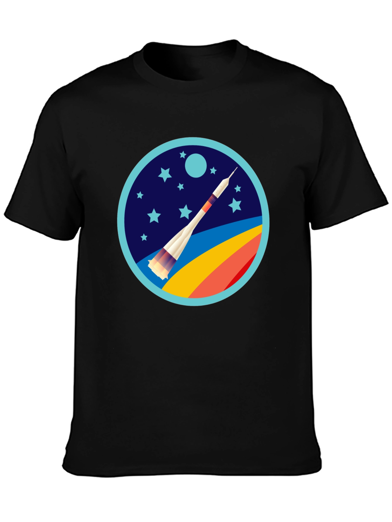 Rocket Launch Graphic Tee - Space Adventure Shirt