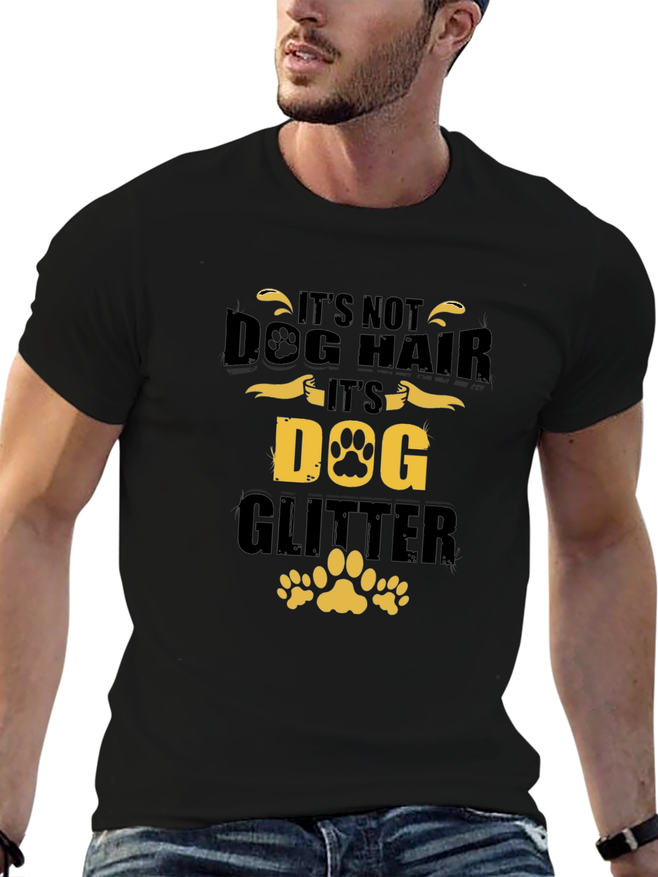 Dog Lover T-Shirt: Its Dog Glitter!