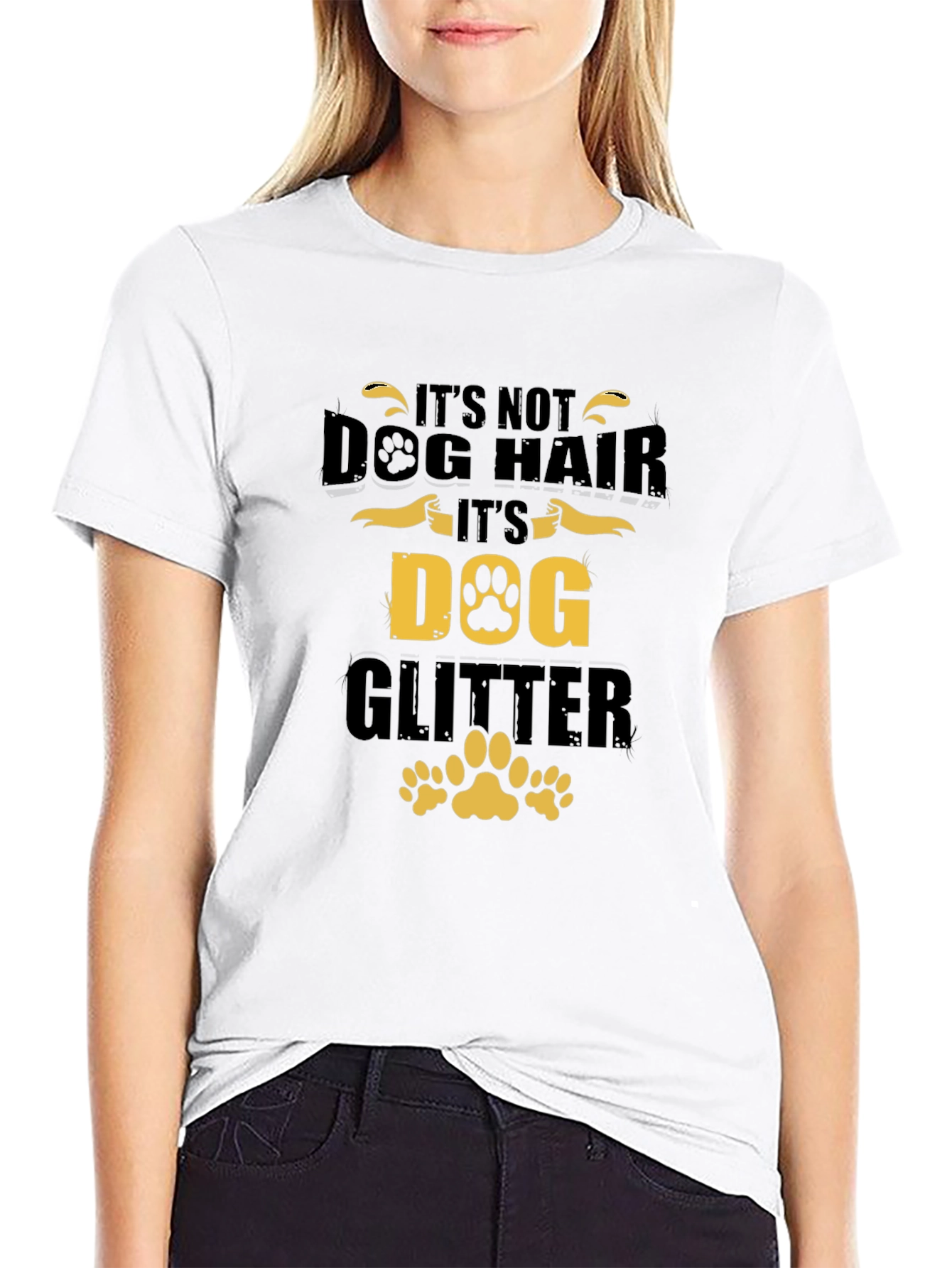 Dog Lover T-Shirt: Its Dog Glitter!