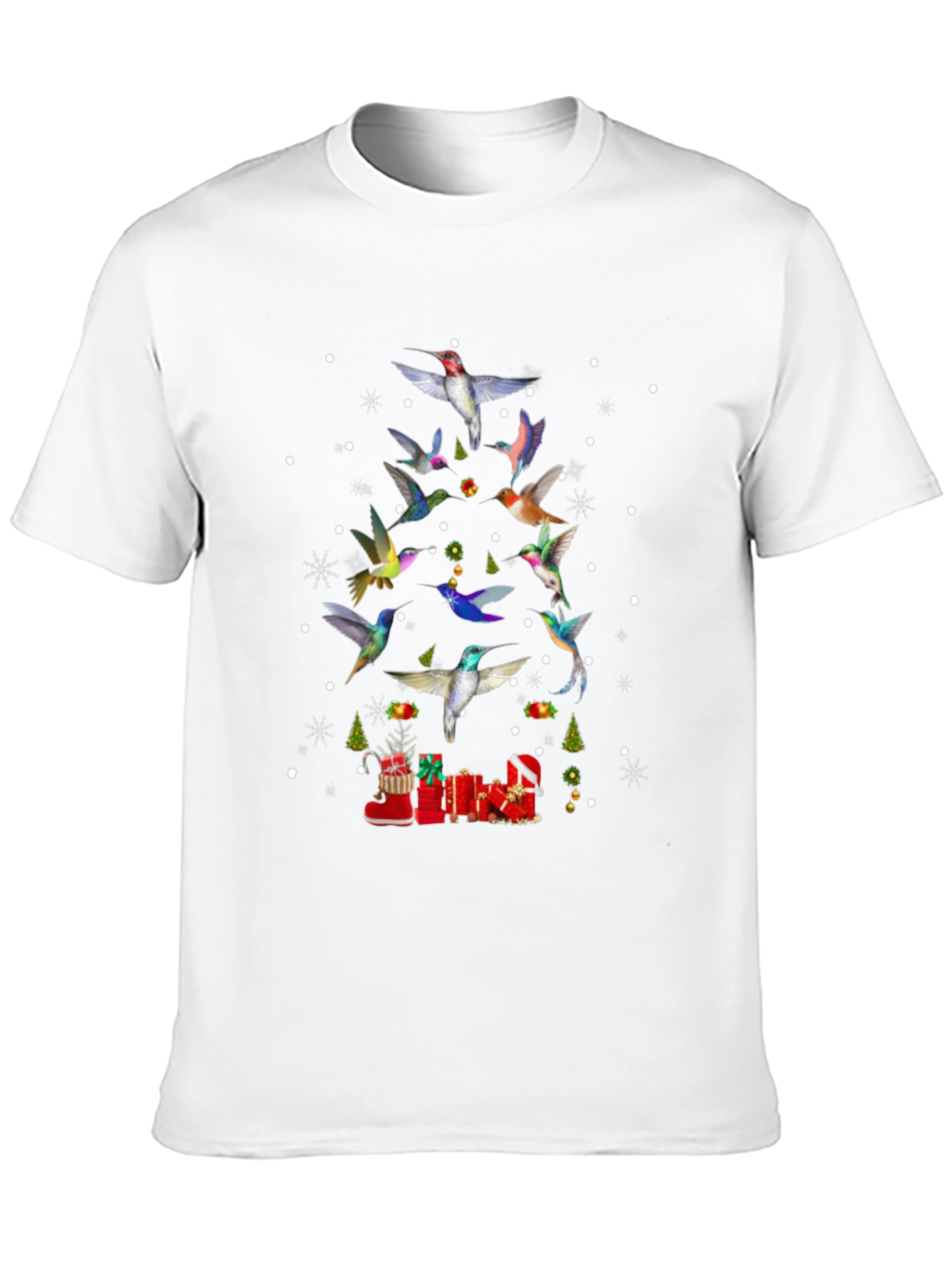 Hummingbird Christmas Tree T-Shirt