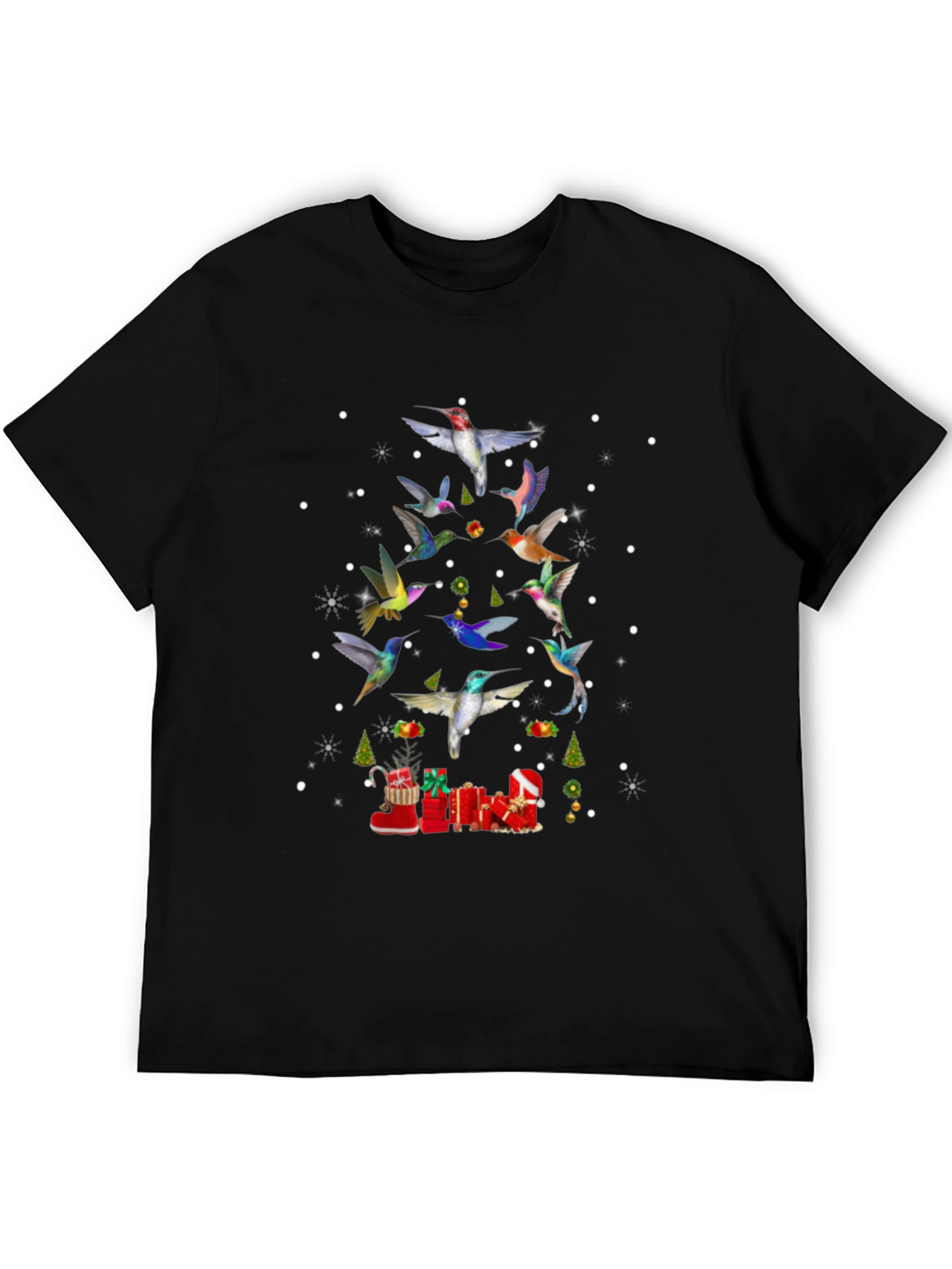 Hummingbird Christmas Tree T-Shirt