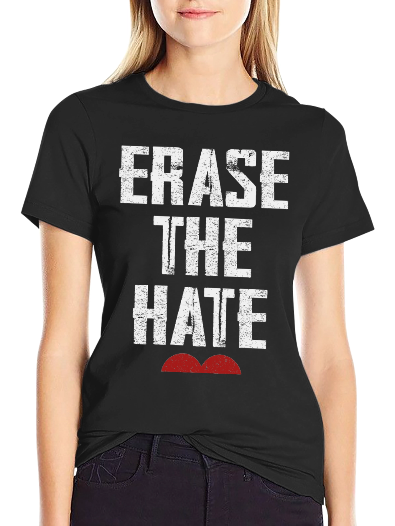 Erase The Hate Graphic T-Shirt