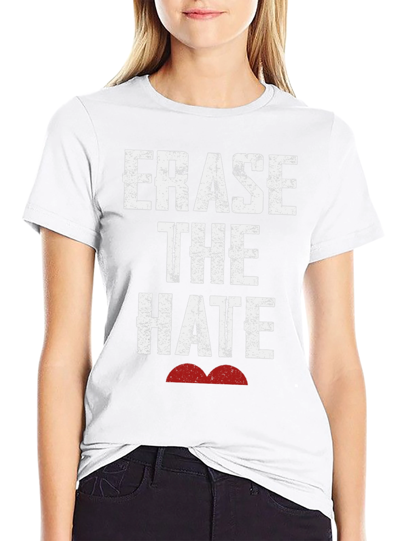 Erase The Hate Graphic T-Shirt