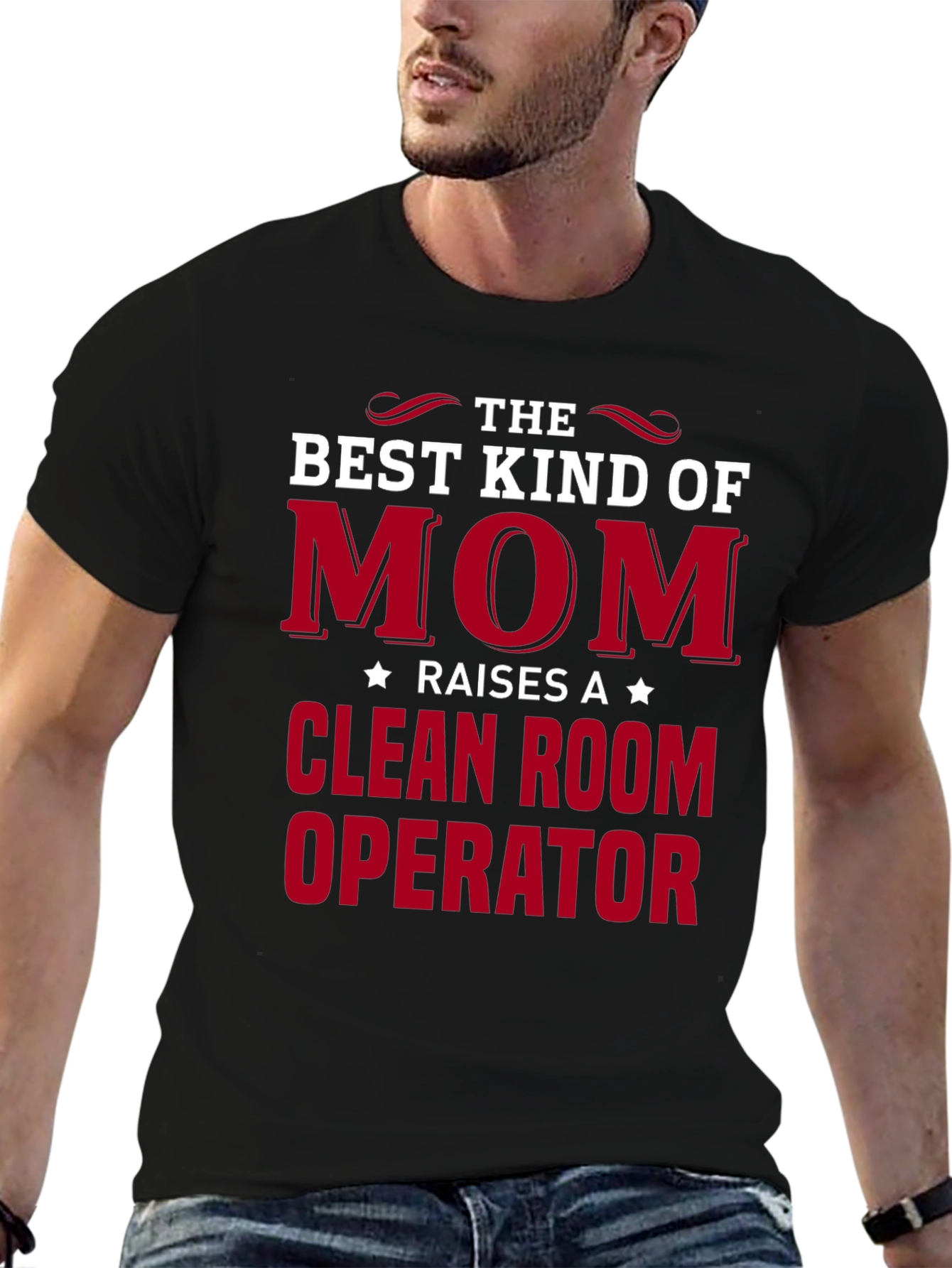 Best Kind of Mom Clean Room Operator T-Shirt