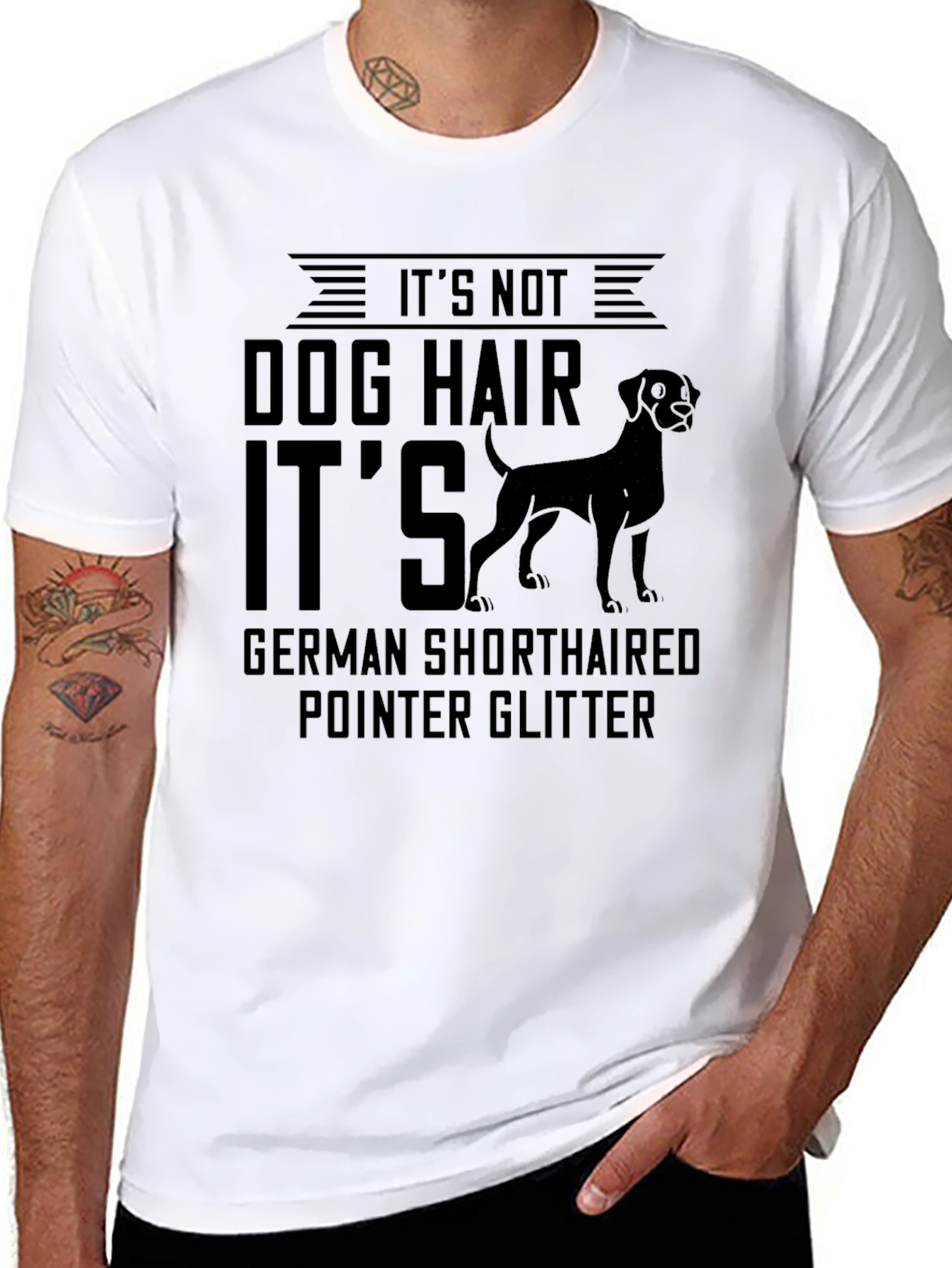 Dog Hair German Shorthaired Pointer T-Shirt