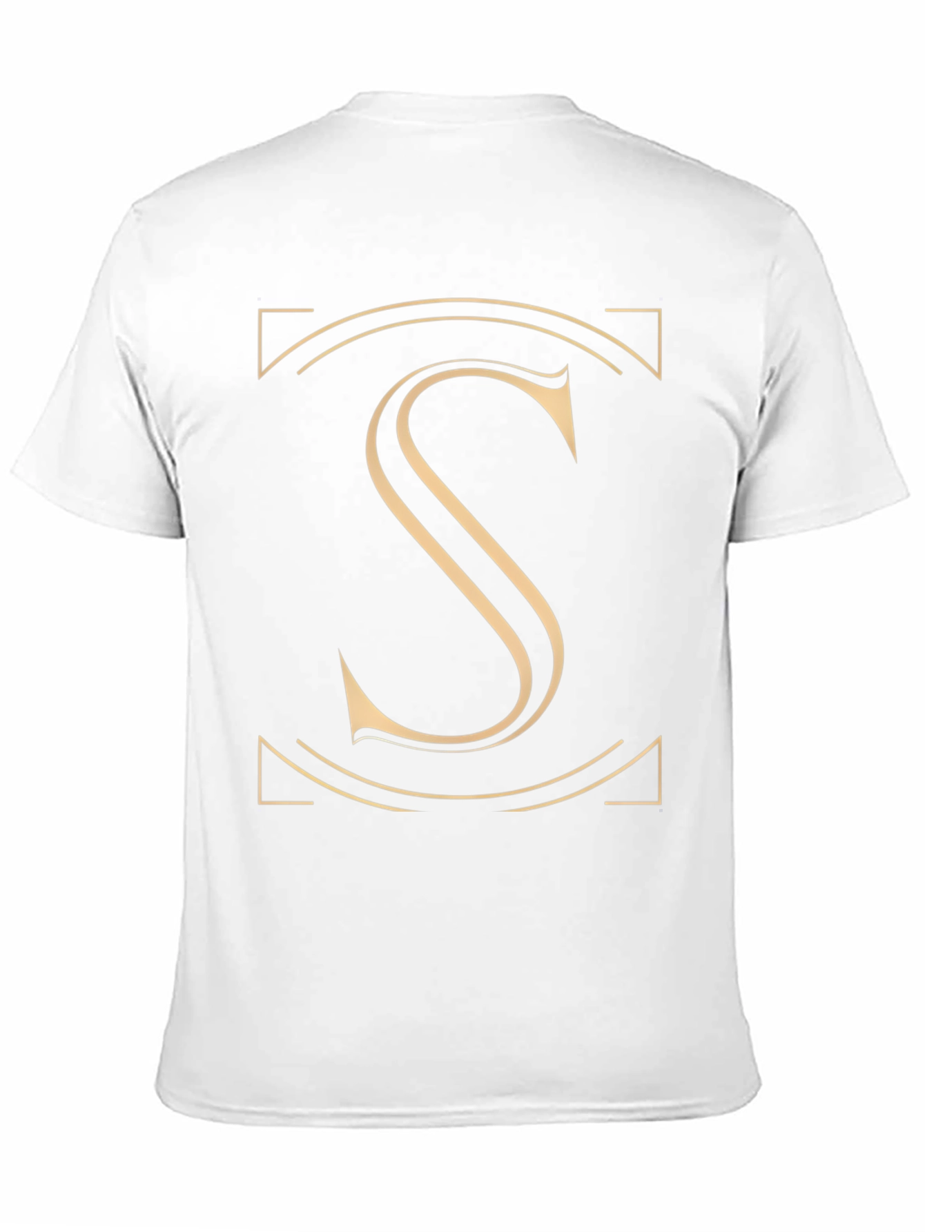 Elegant Initial S Graphic T-Shirt - Stylish Design