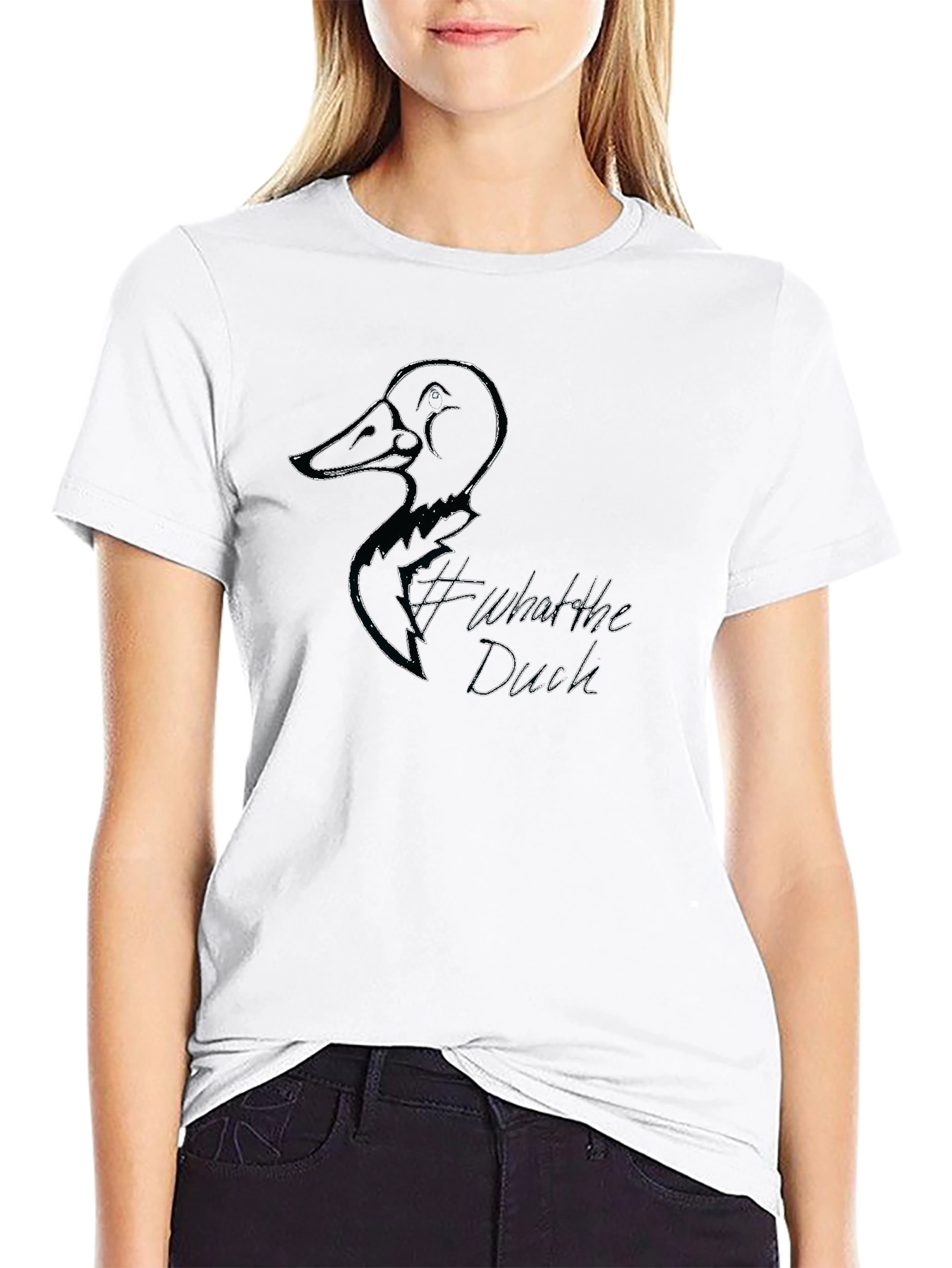 What The Duck T-Shirt - Funny Animal Graphic Tee