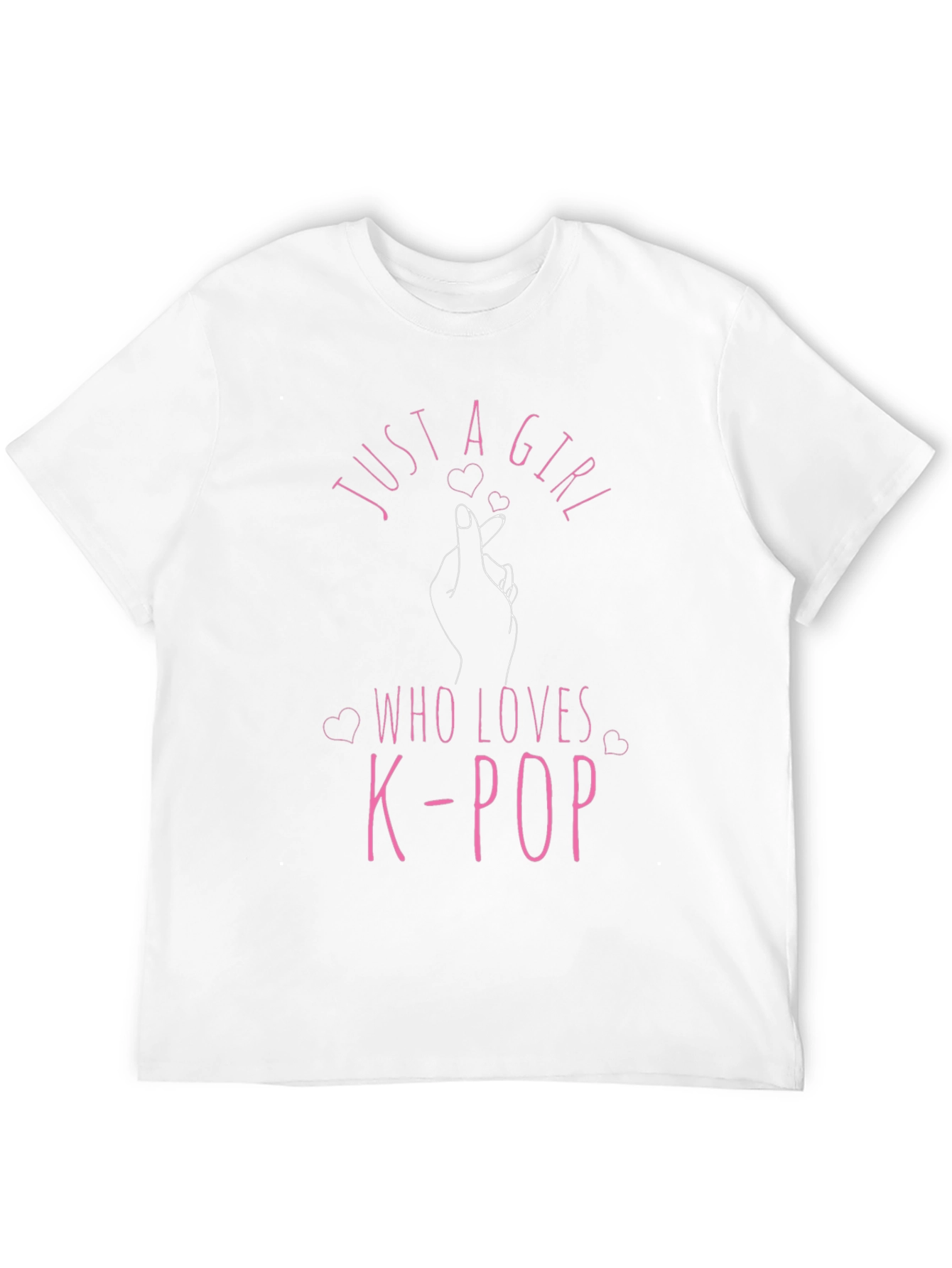 Just a Girl Who Loves K-Pop T-Shirt